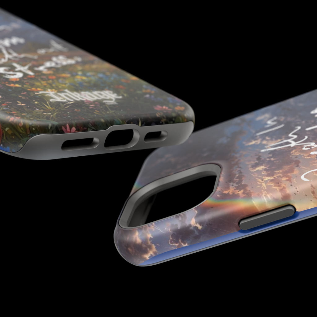 "Breath in Calm Breath out Stress" Quote Magnetic Phone Cases