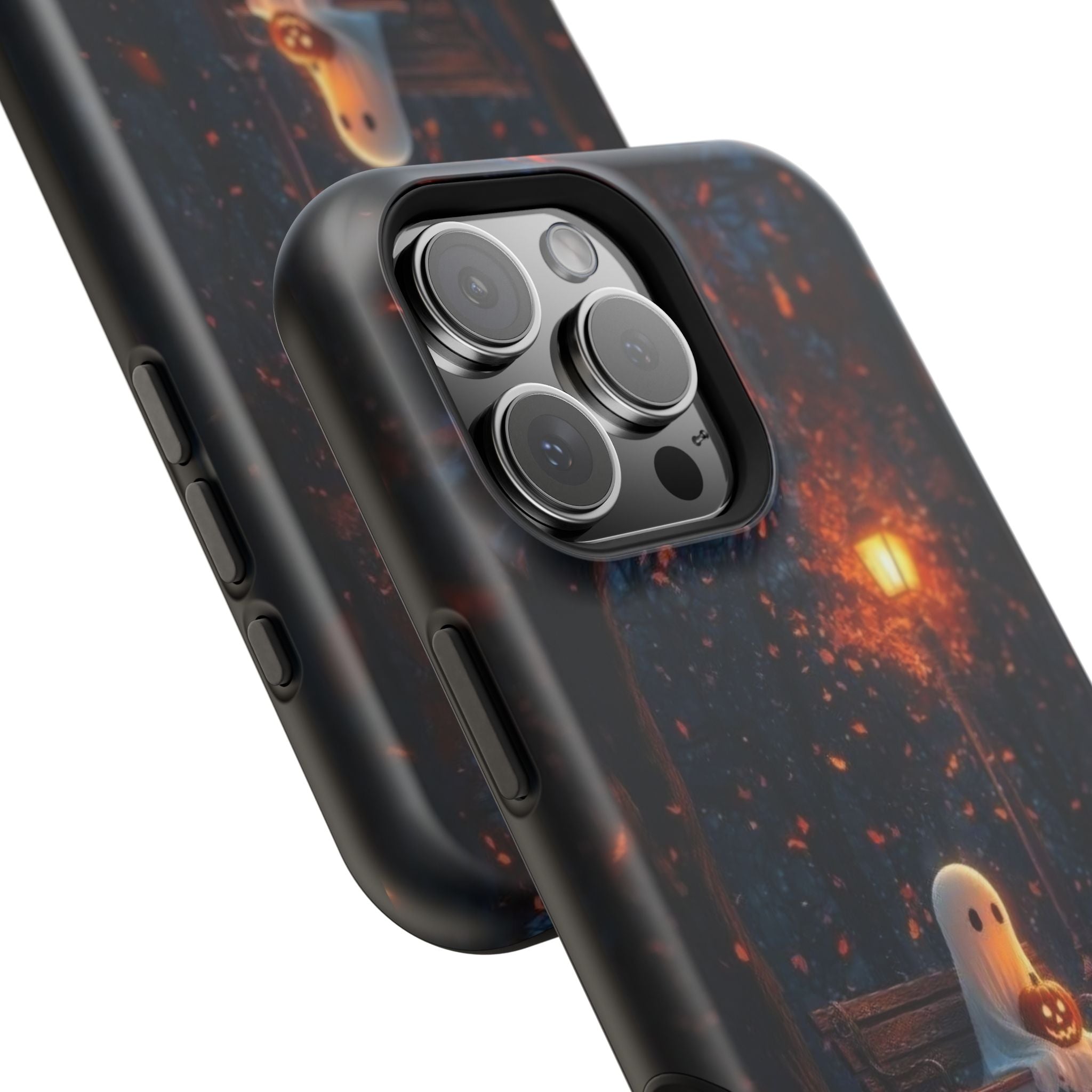 Lonely Ghost Halloween Magnetic Phone Cases (Season)