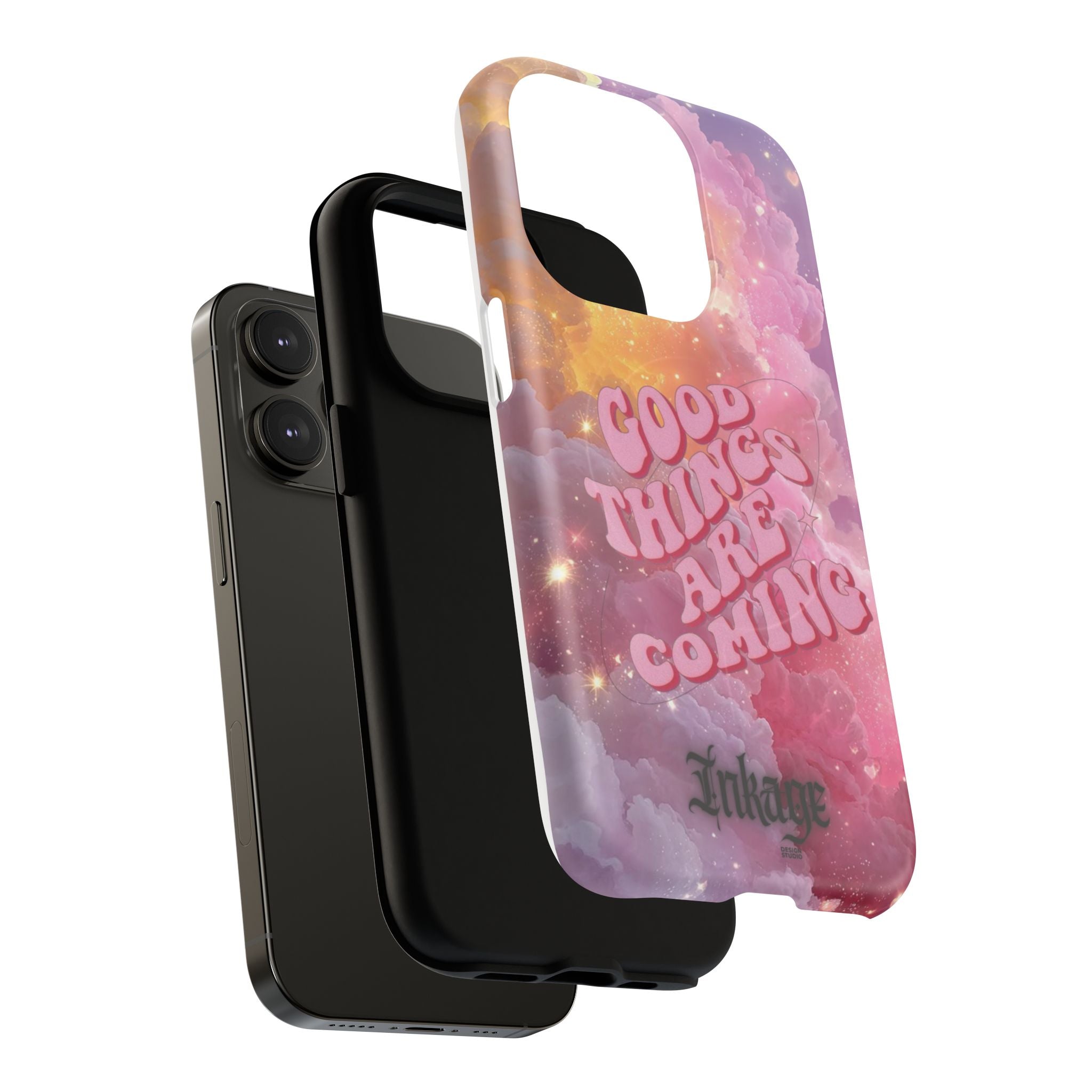 "Good Things Are Coming" with Tough Magnetic Phone Cases (Quote)