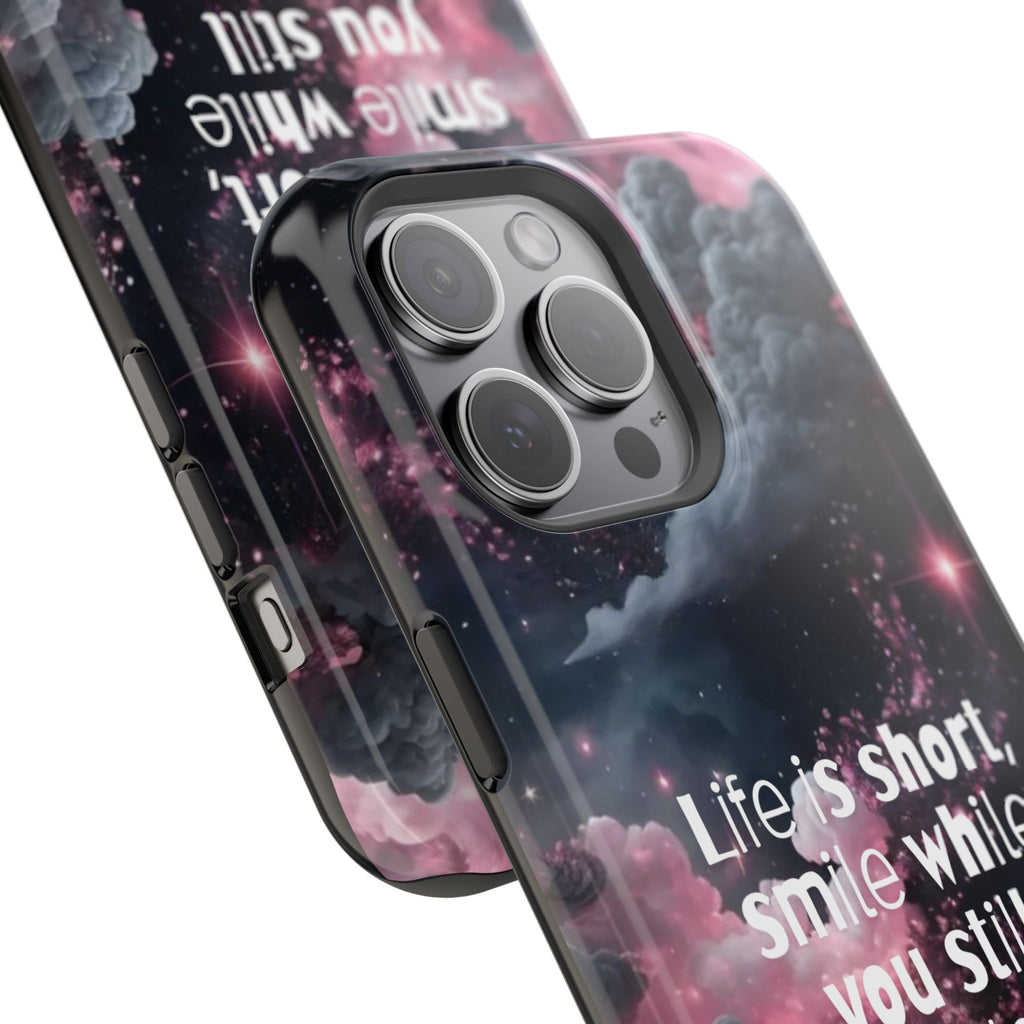 “Life is Short, Smile While You Still Have Teeth” Magnetic Phone Cases