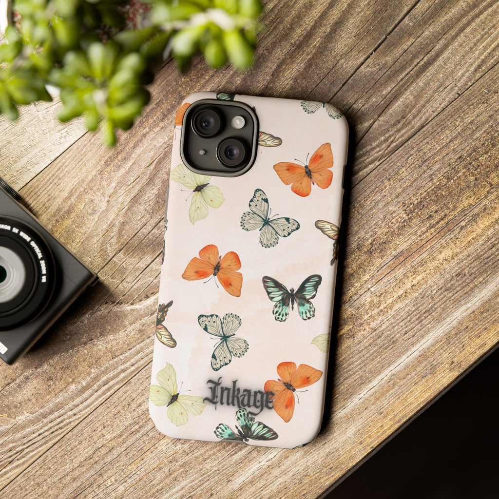Color Butterfly Tough Phone Case (Minimal)