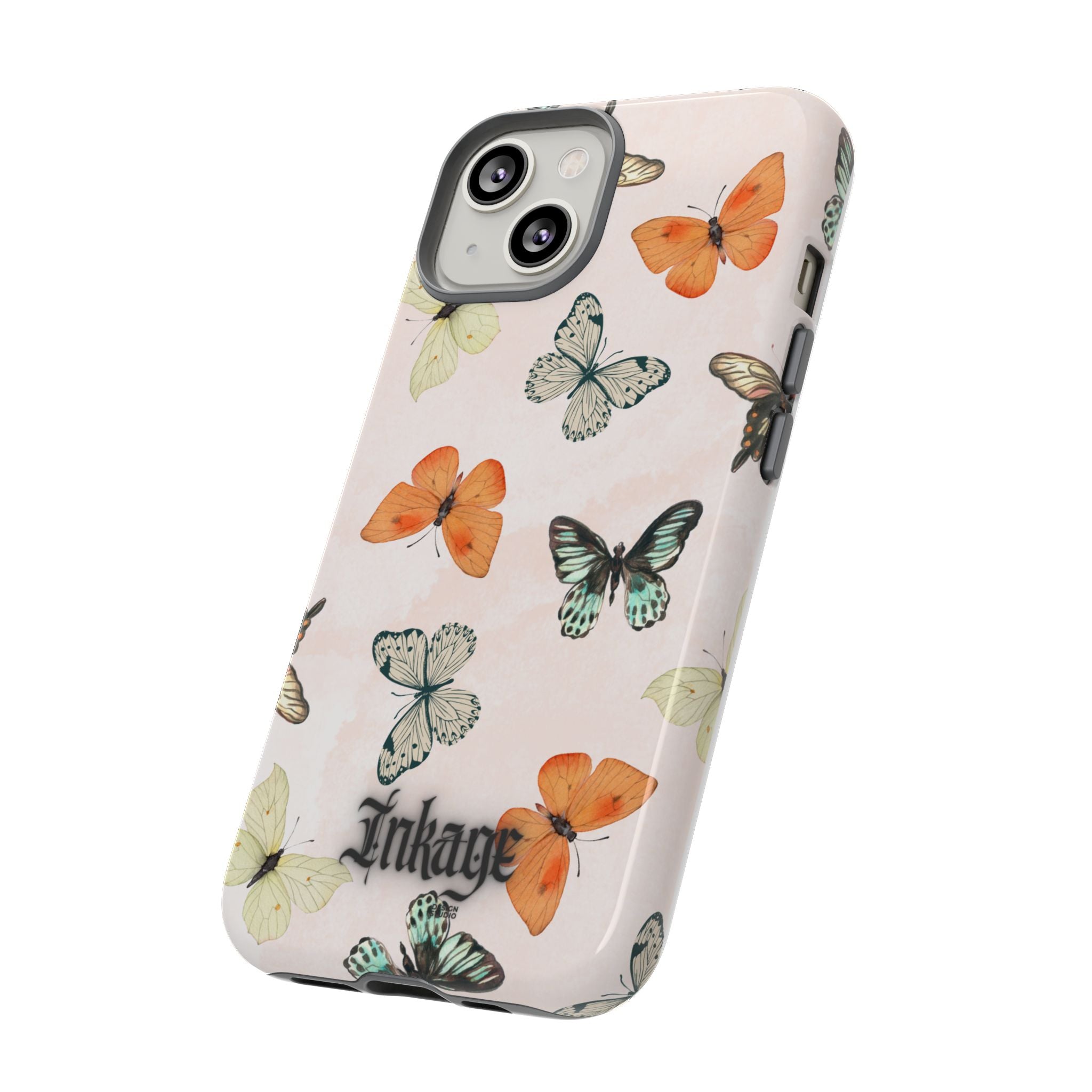 Color Butterfly Tough Phone Case (Minimal)