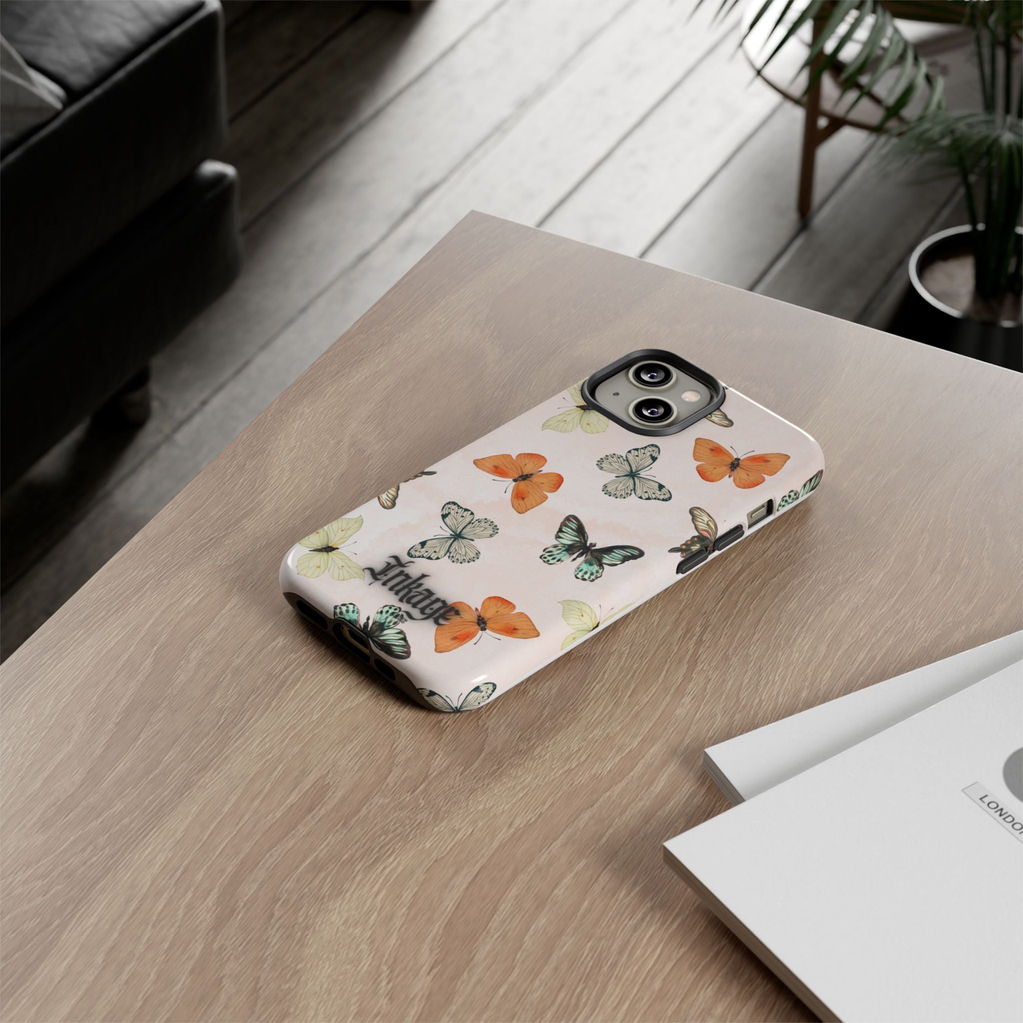 Color Butterfly Tough Phone Case (Minimal)