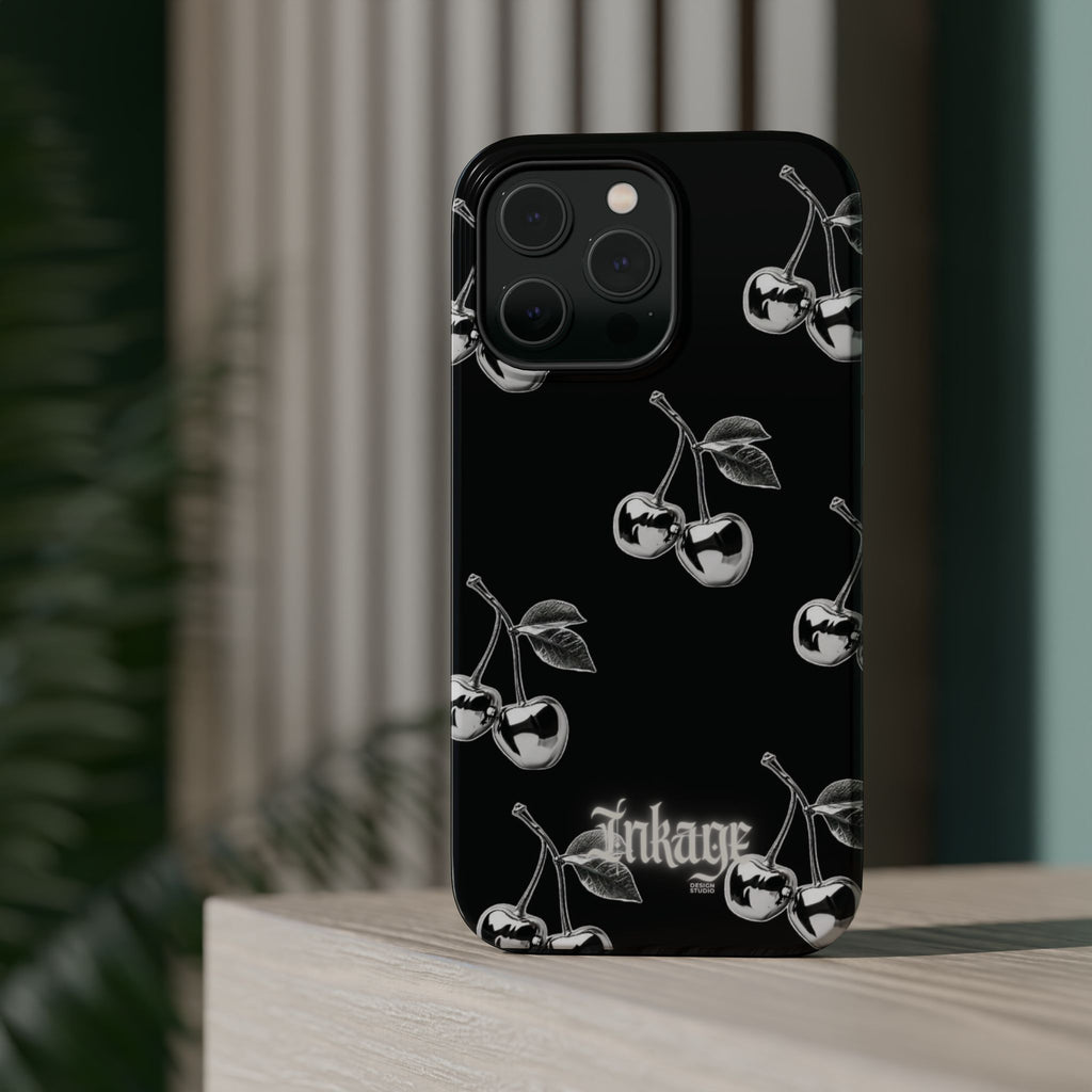 Platinum Cherry Magnetic Phone Cases (Minimal)