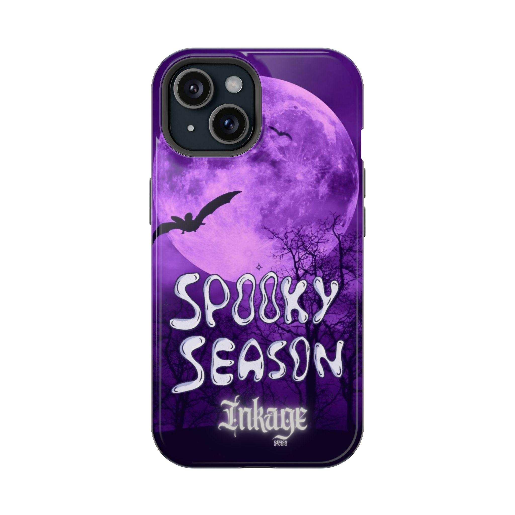 Purple Spooky Season Magnetic Phone Cases (Season)