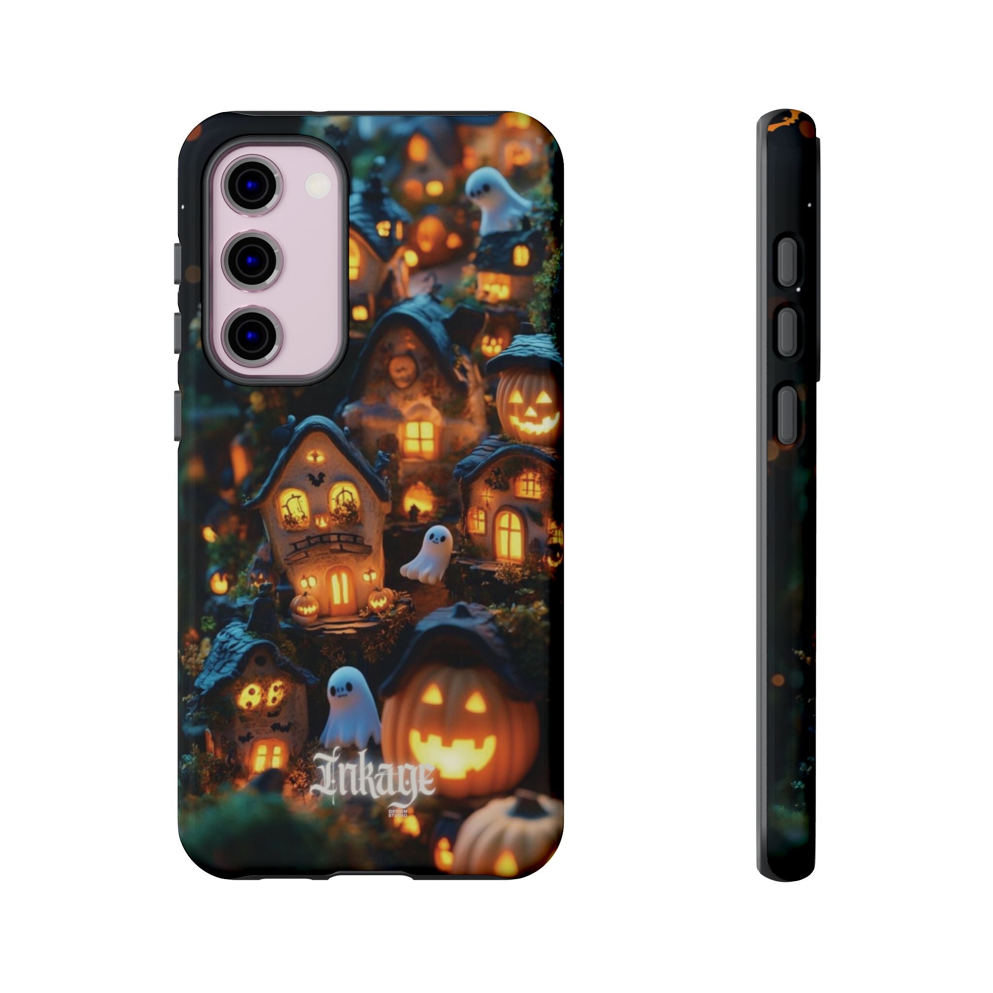 Spooky Pumpkin Village Tough Phone Cases (Season)