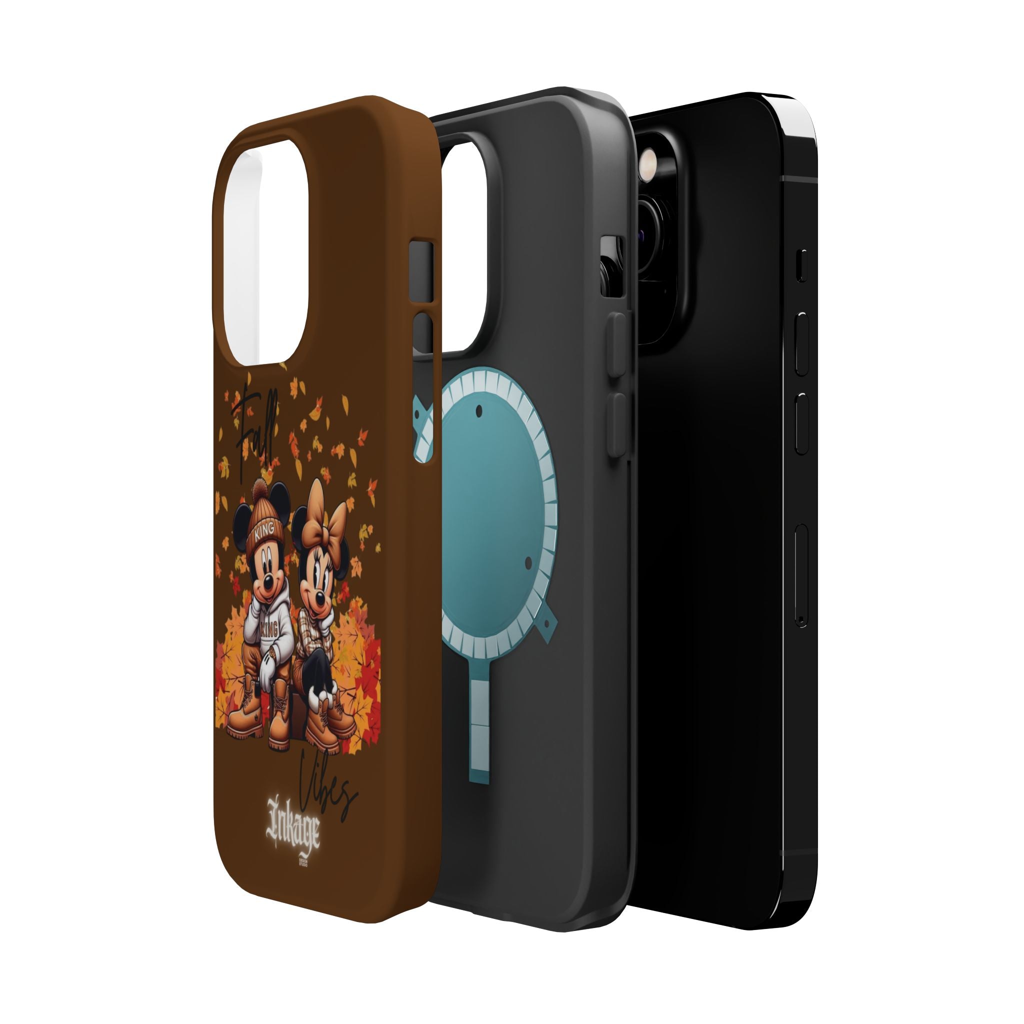 Mickey & Minnie Fall Vibes Magnetic iPhone Cases (Animation)