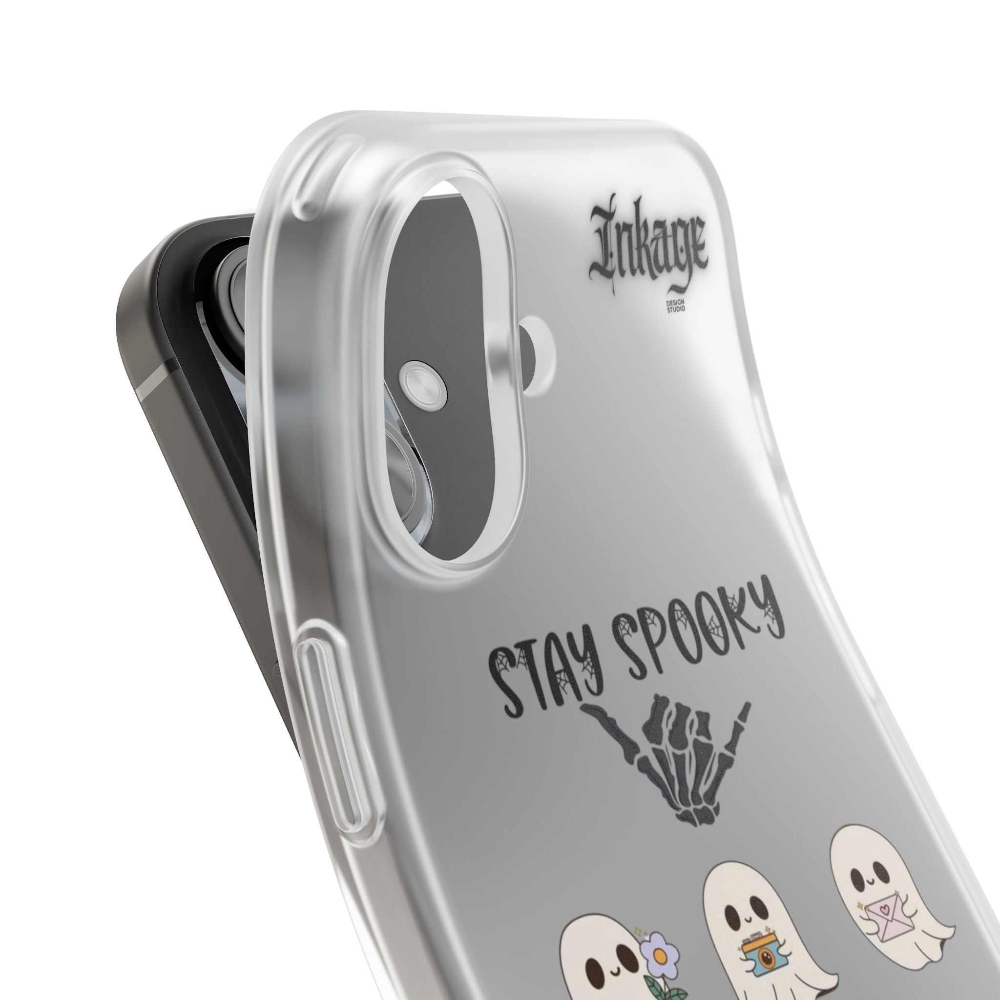 Stay Spooky Clear Phone Cases (Season)