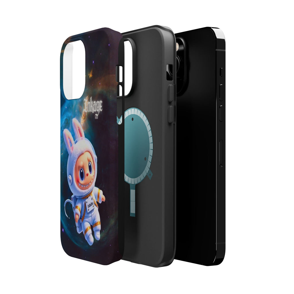 Labubu Astronaut Magnetic Phone Cases (Animation)