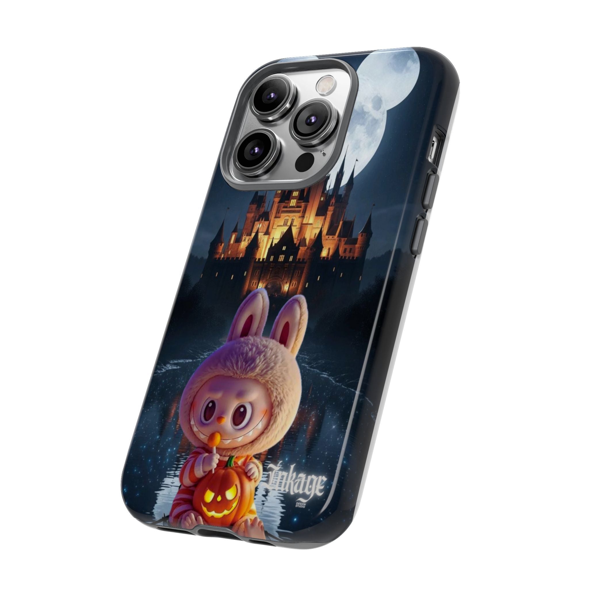 Labubu Halloween On Disney Boat Tough Phone Cases (Season, Animation)