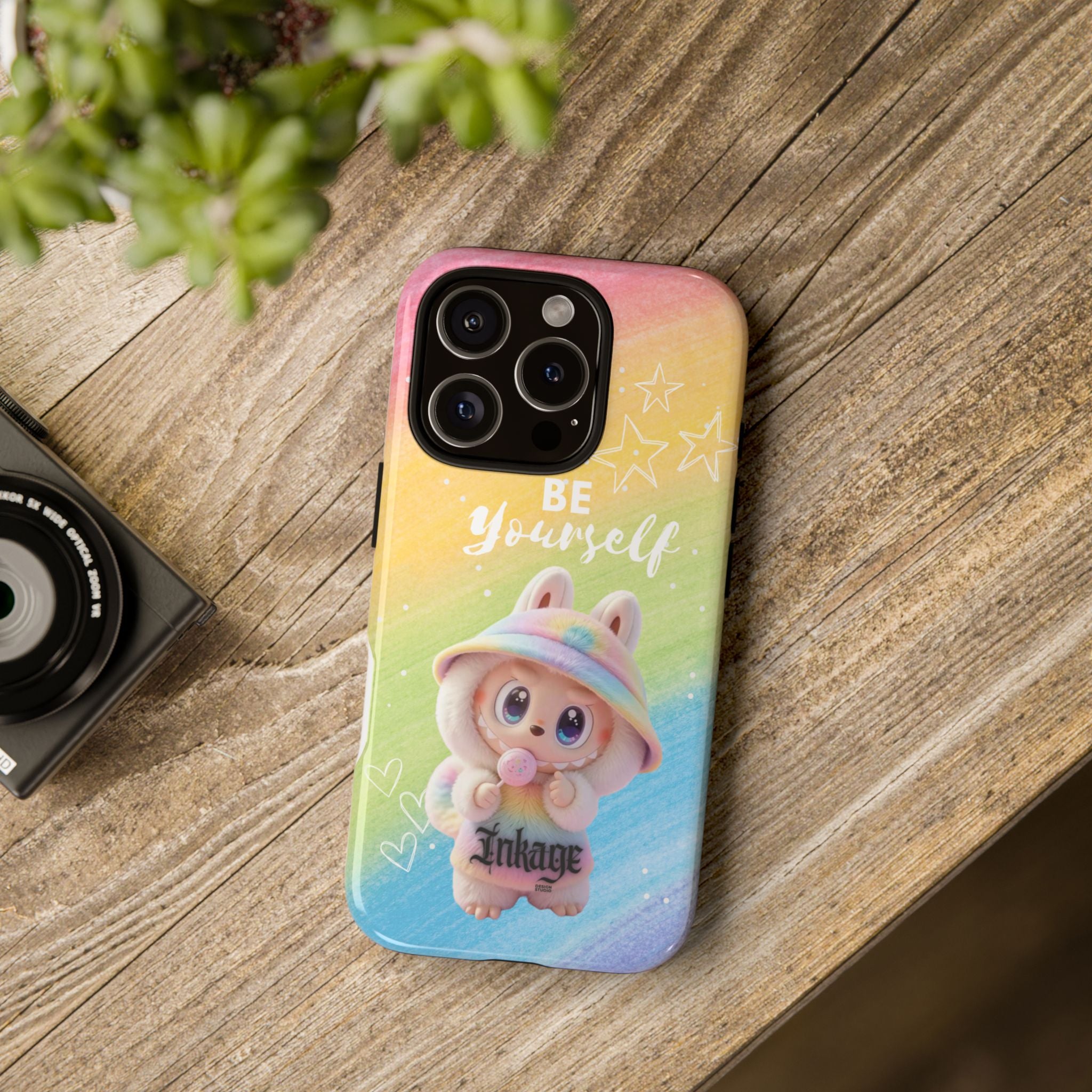 "Be Yourself" Quote Tough Phone Cases (Animation)