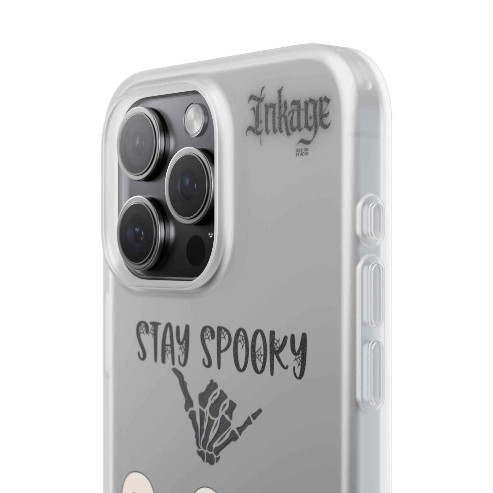 Stay Spooky Clear Phone Cases (Season)