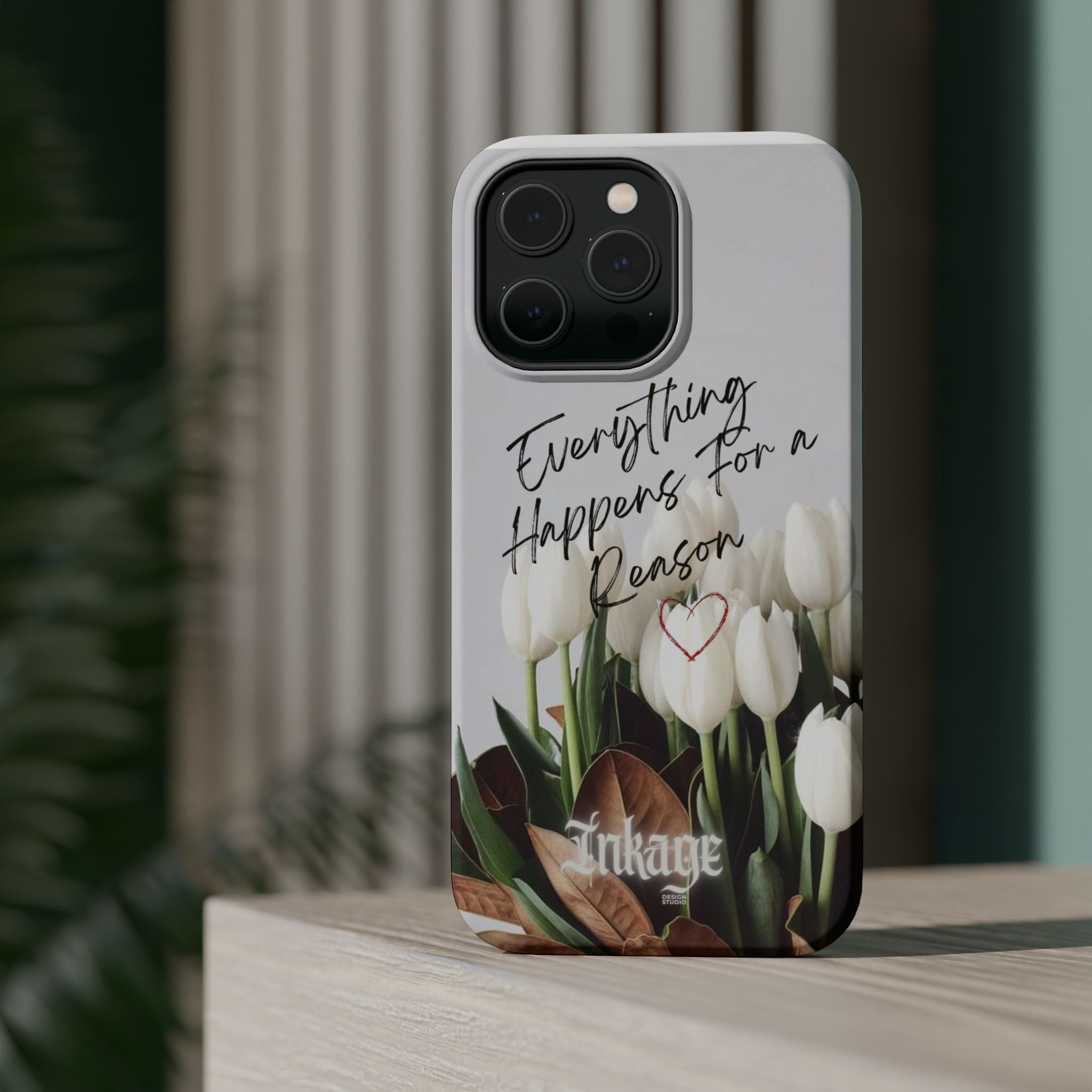 "Everything Happens for a Reason" Magnetic Phone Cases (Quote)