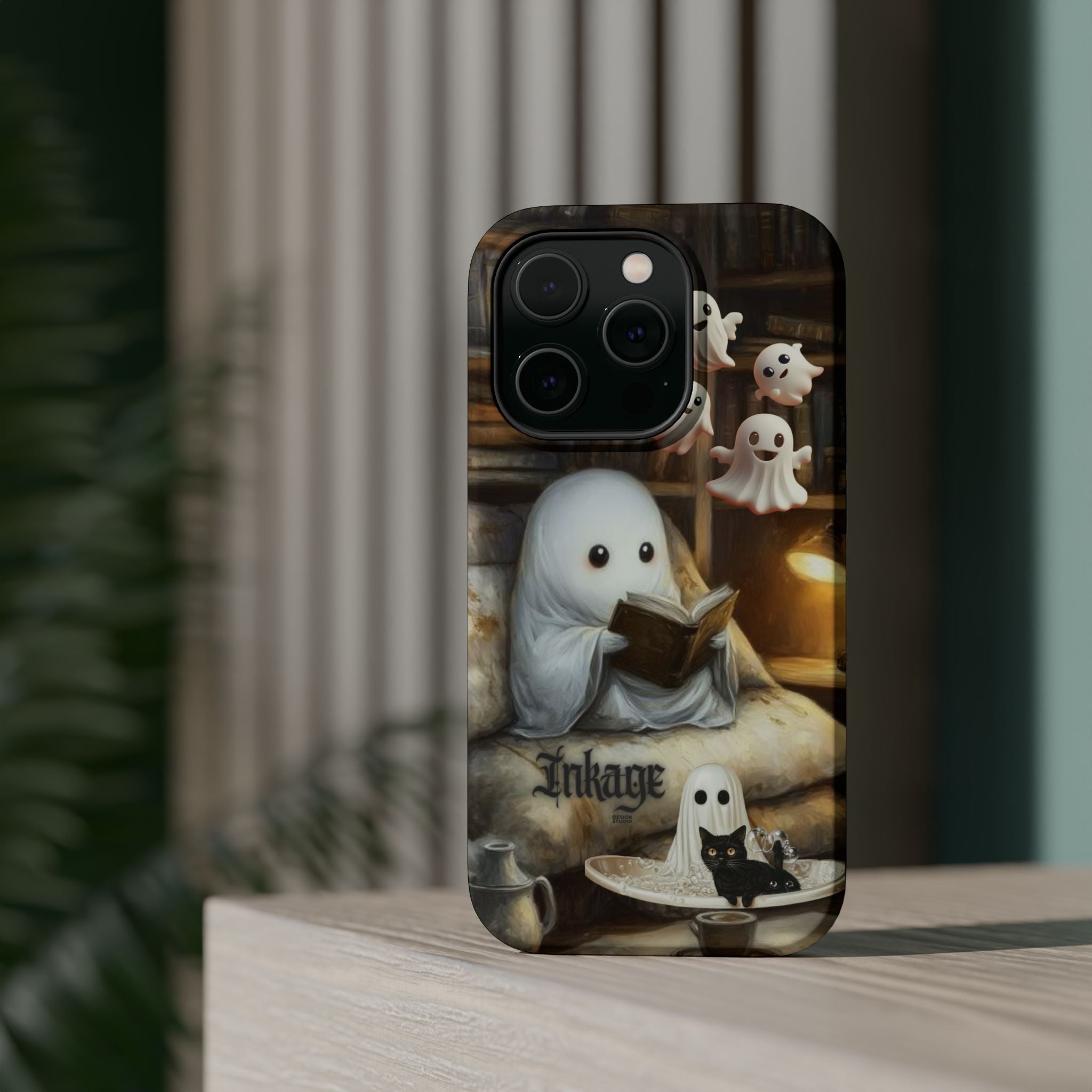 Ghostly Reading Magnetic Phone Cases (Season)