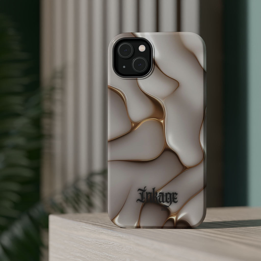 Golden Flow Magnetic Phone Cases (Minimal)