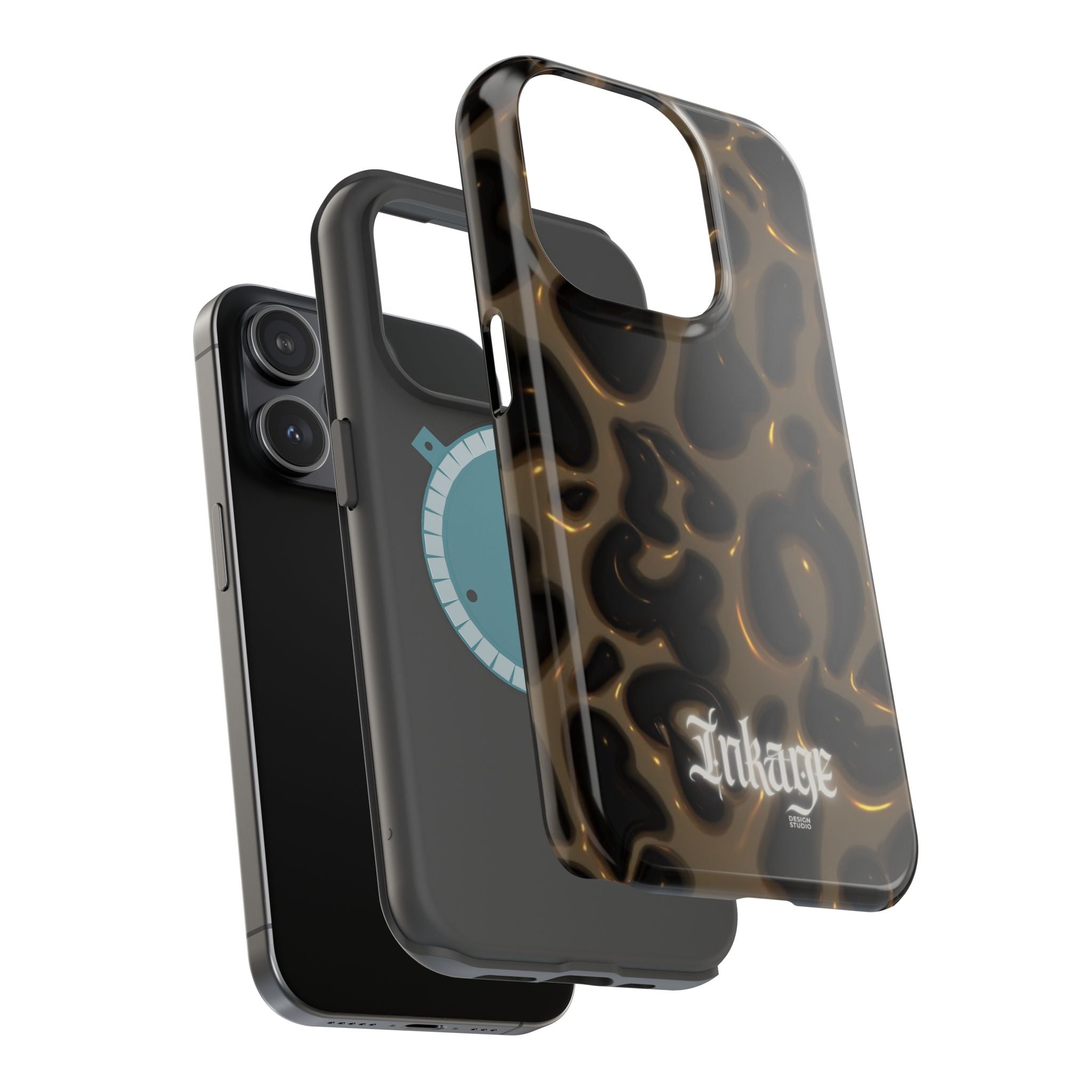 Leopard Print Magnetic Phone Cases (Minimal)