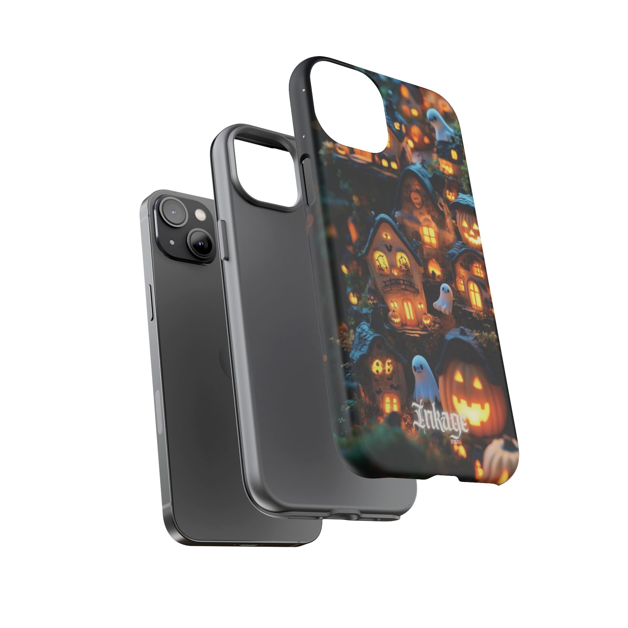 Spooky Pumpkin Village Tough Phone Cases (Season)