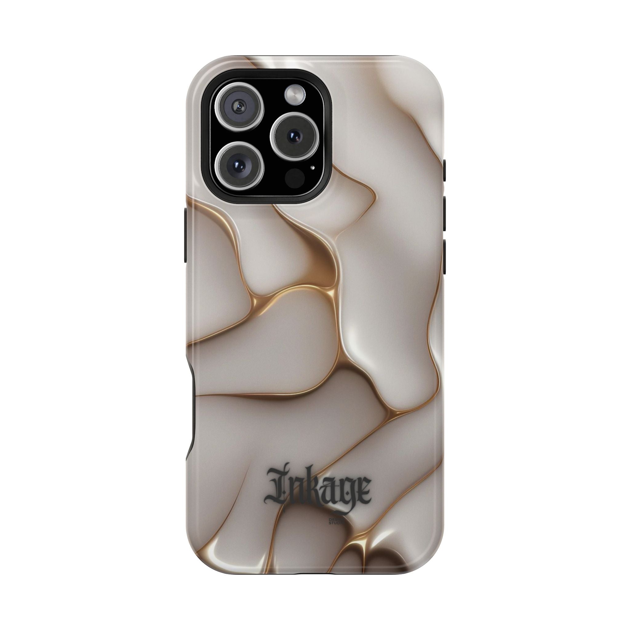 Golden Flow Magnetic Phone Cases (Minimal)