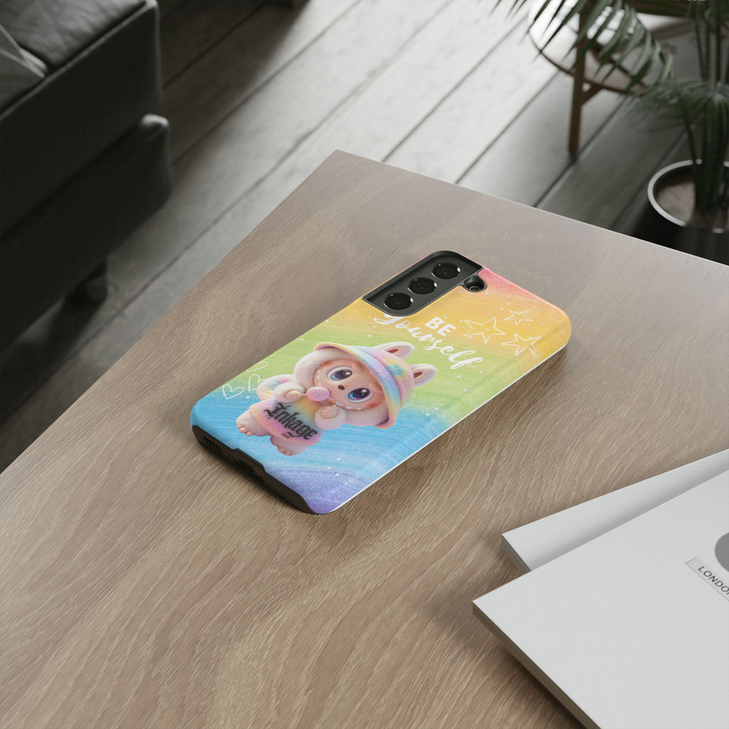 "Be Yourself" Quote Tough Phone Cases (Animation)