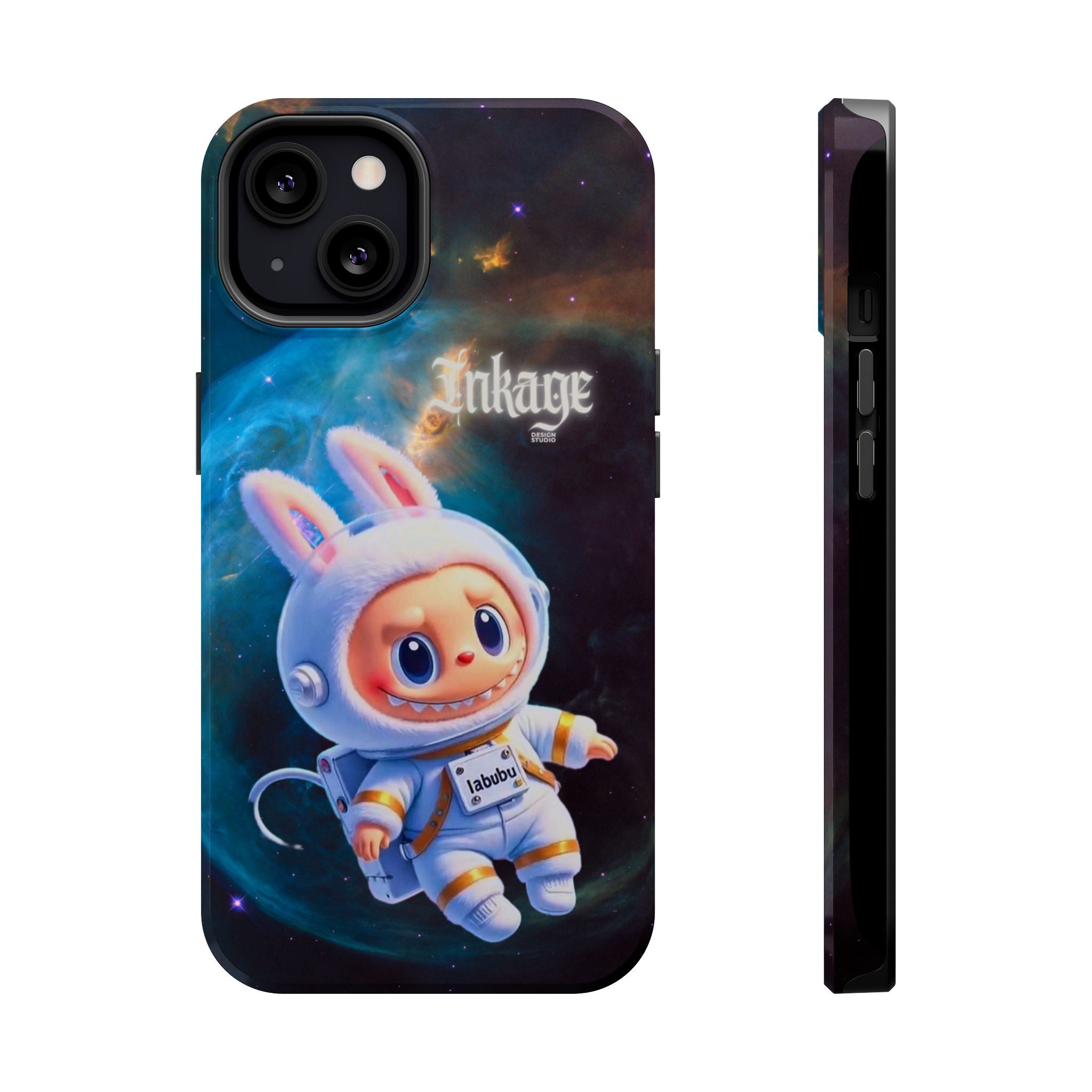 Labubu Astronaut Magnetic Phone Cases (Animation)
