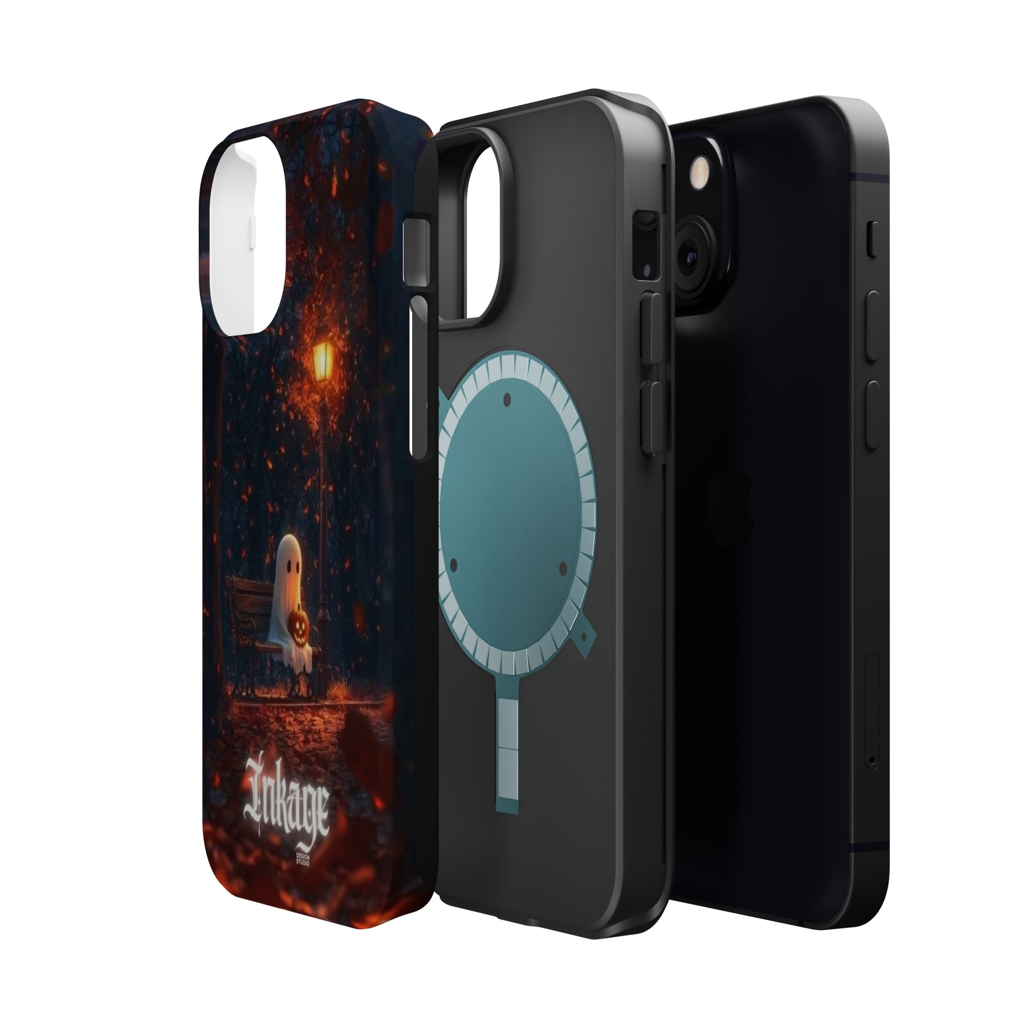 Lonely Ghost Halloween Magnetic Phone Cases (Season)