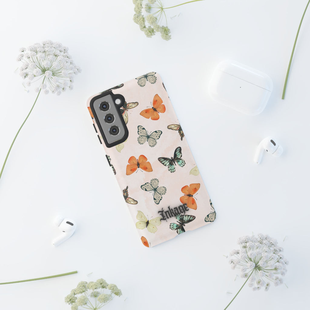 Color Butterfly Tough Phone Case (Minimal)