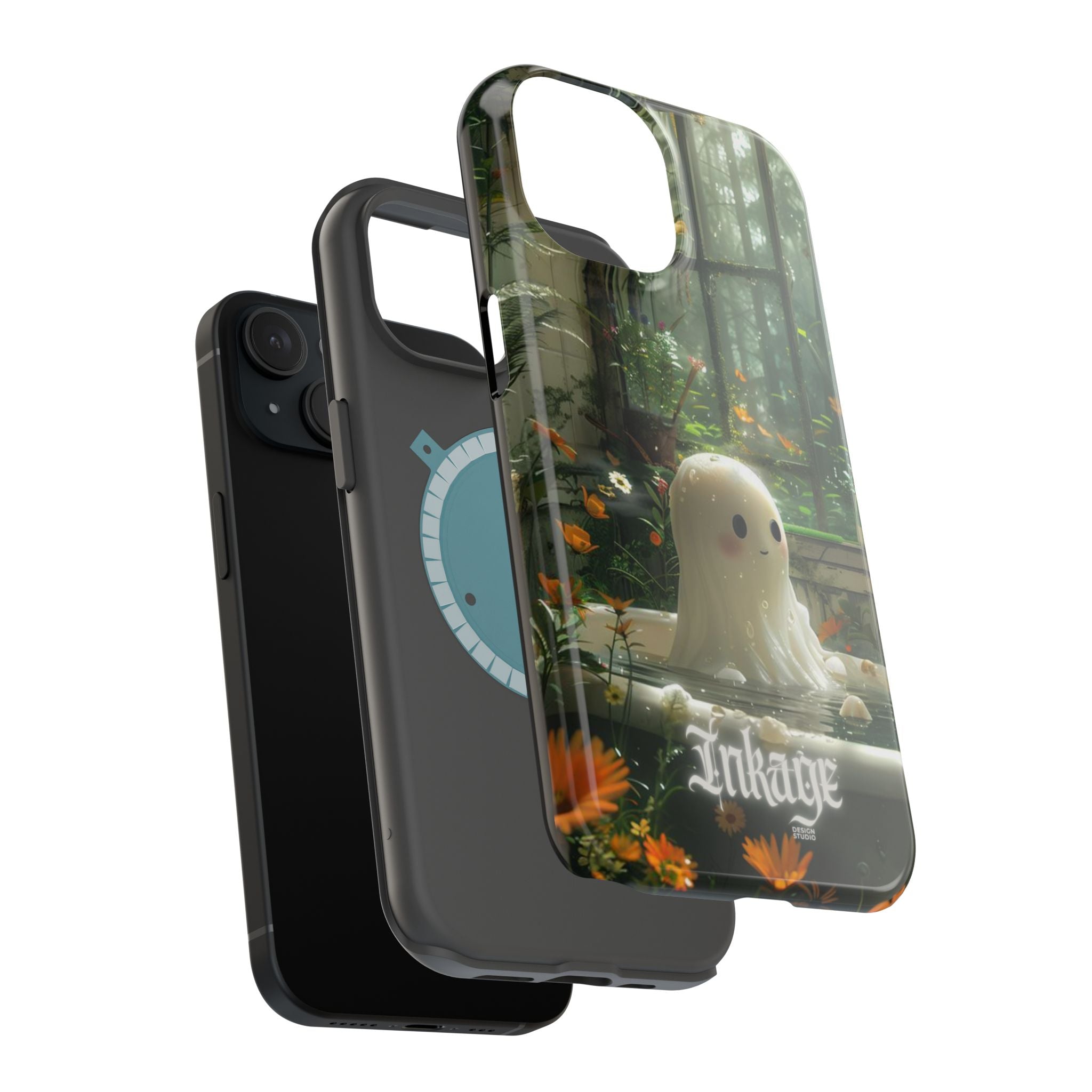 Whimsical Ghost Magnetic Phone Cases (Season)