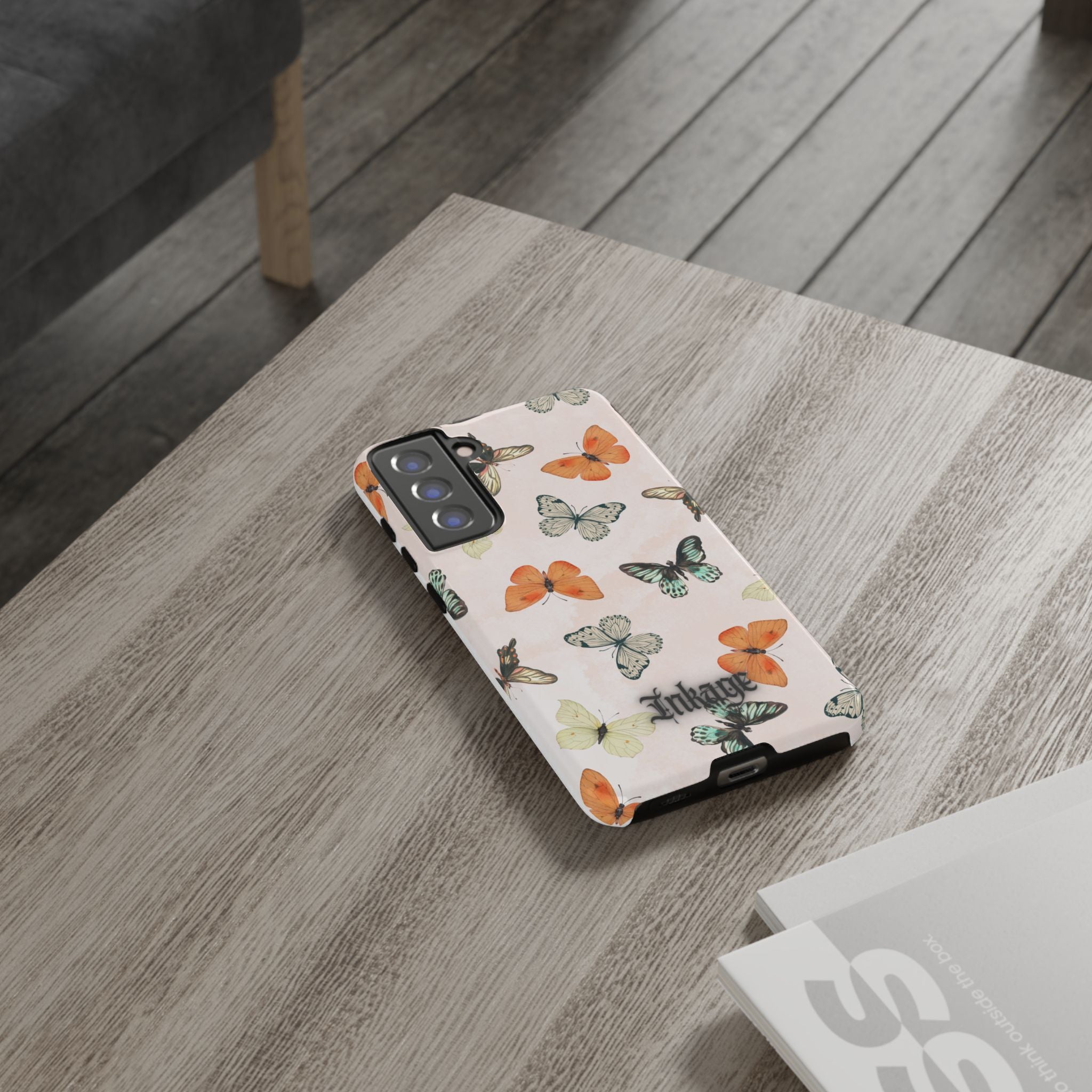 Color Butterfly Tough Phone Case (Minimal)