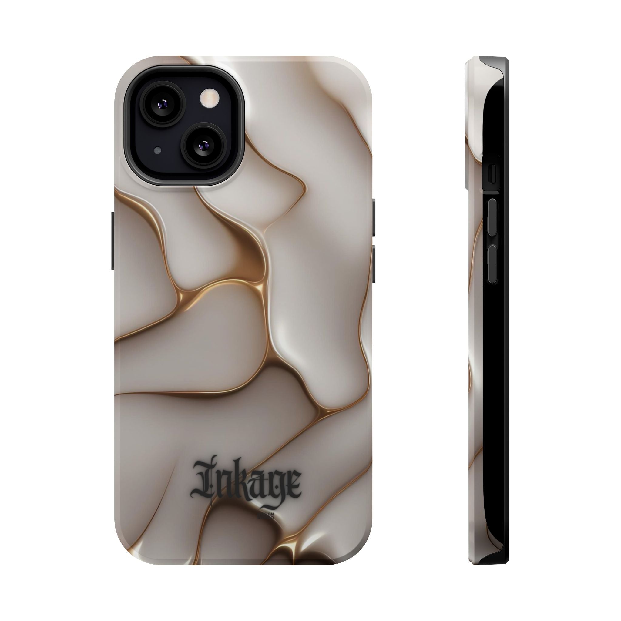 Golden Flow Magnetic Phone Cases (Minimal)