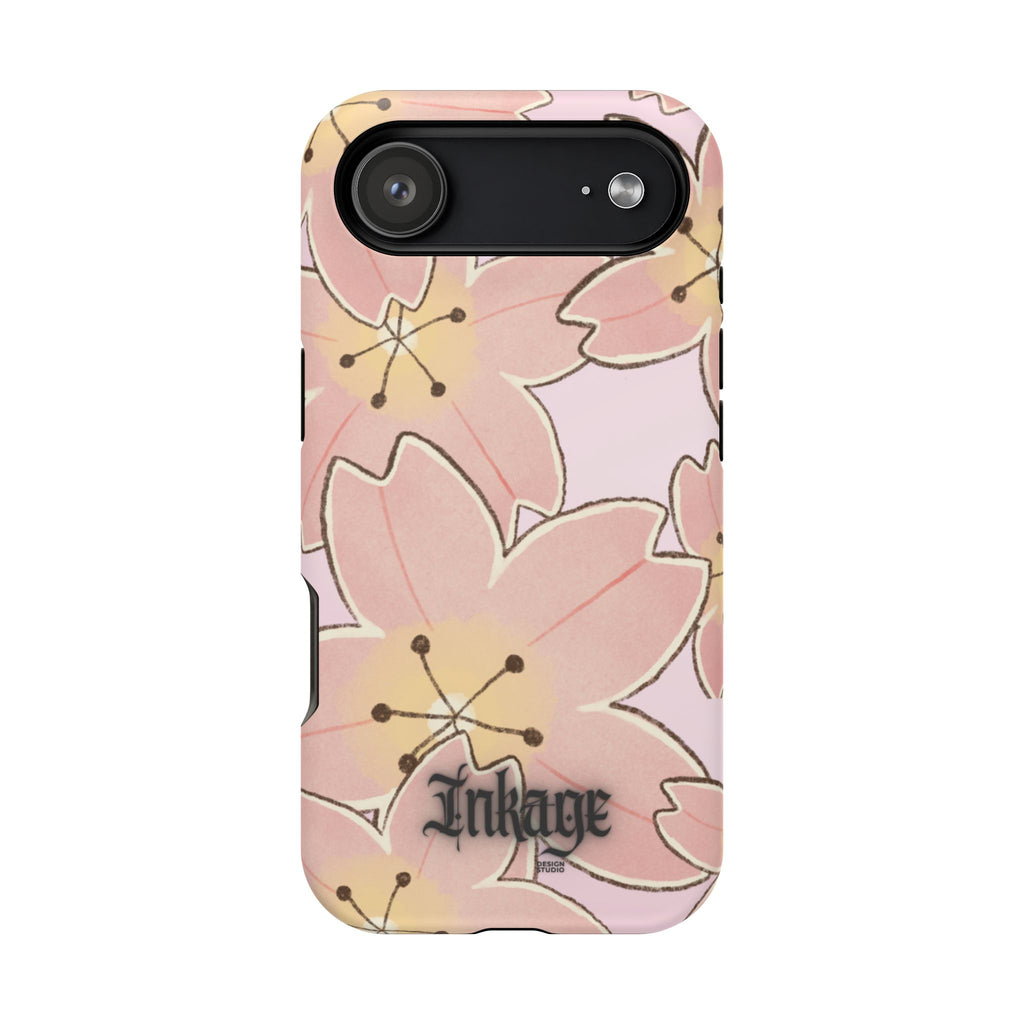 Charming Floral Magnetic Phone Case (Minimal)