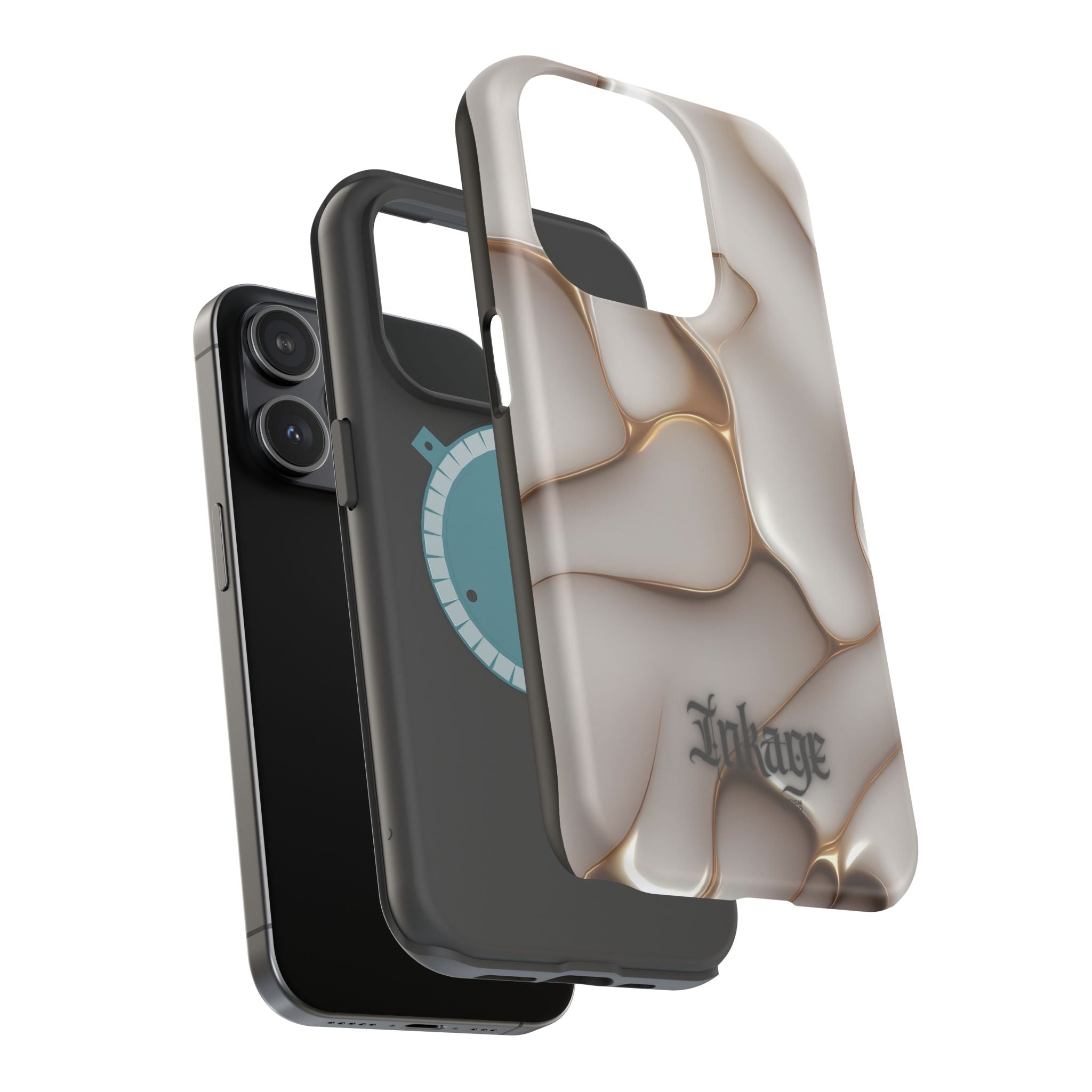 Golden Flow Magnetic Phone Cases (Minimal)