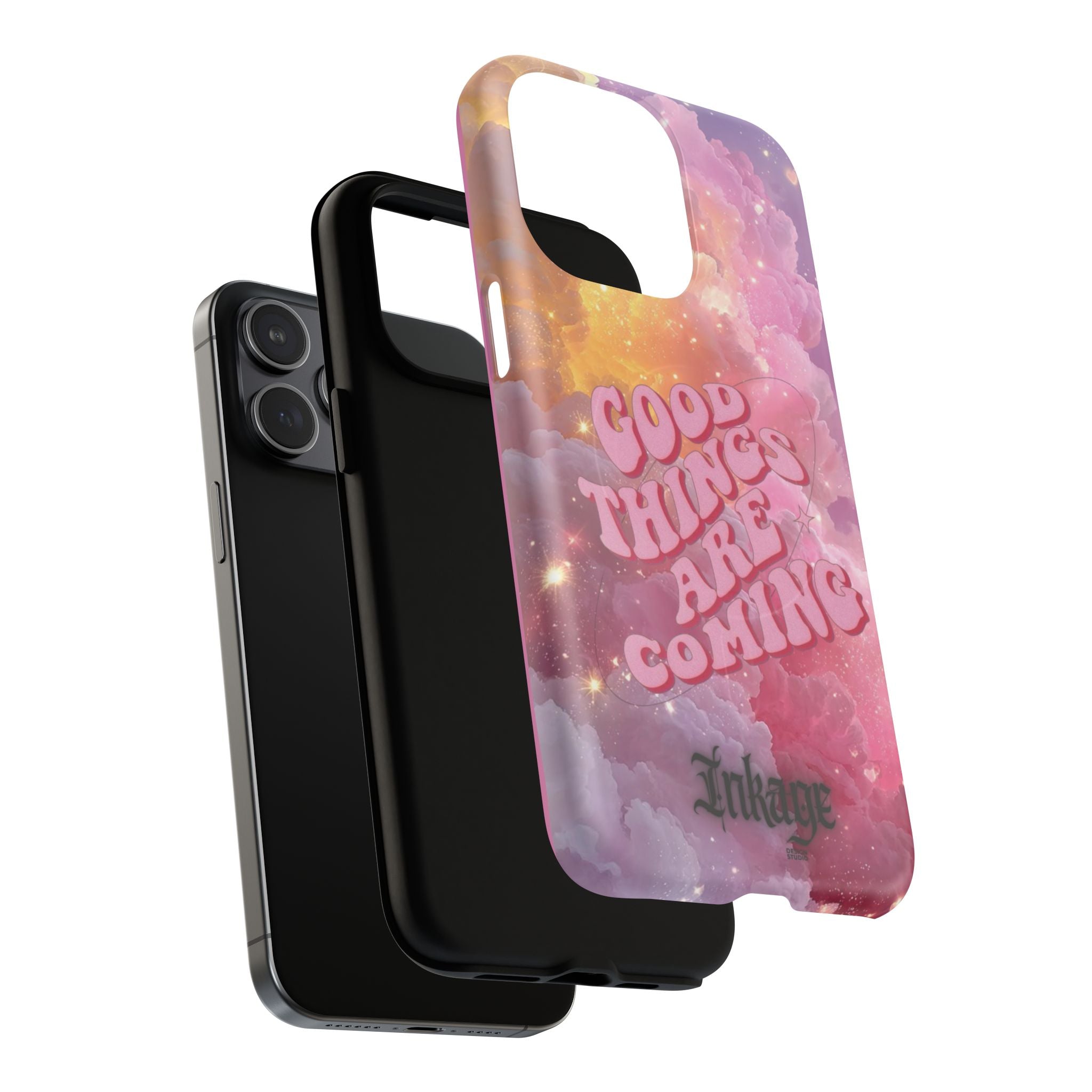 "Good Things Are Coming" with Tough Magnetic Phone Cases (Quote)