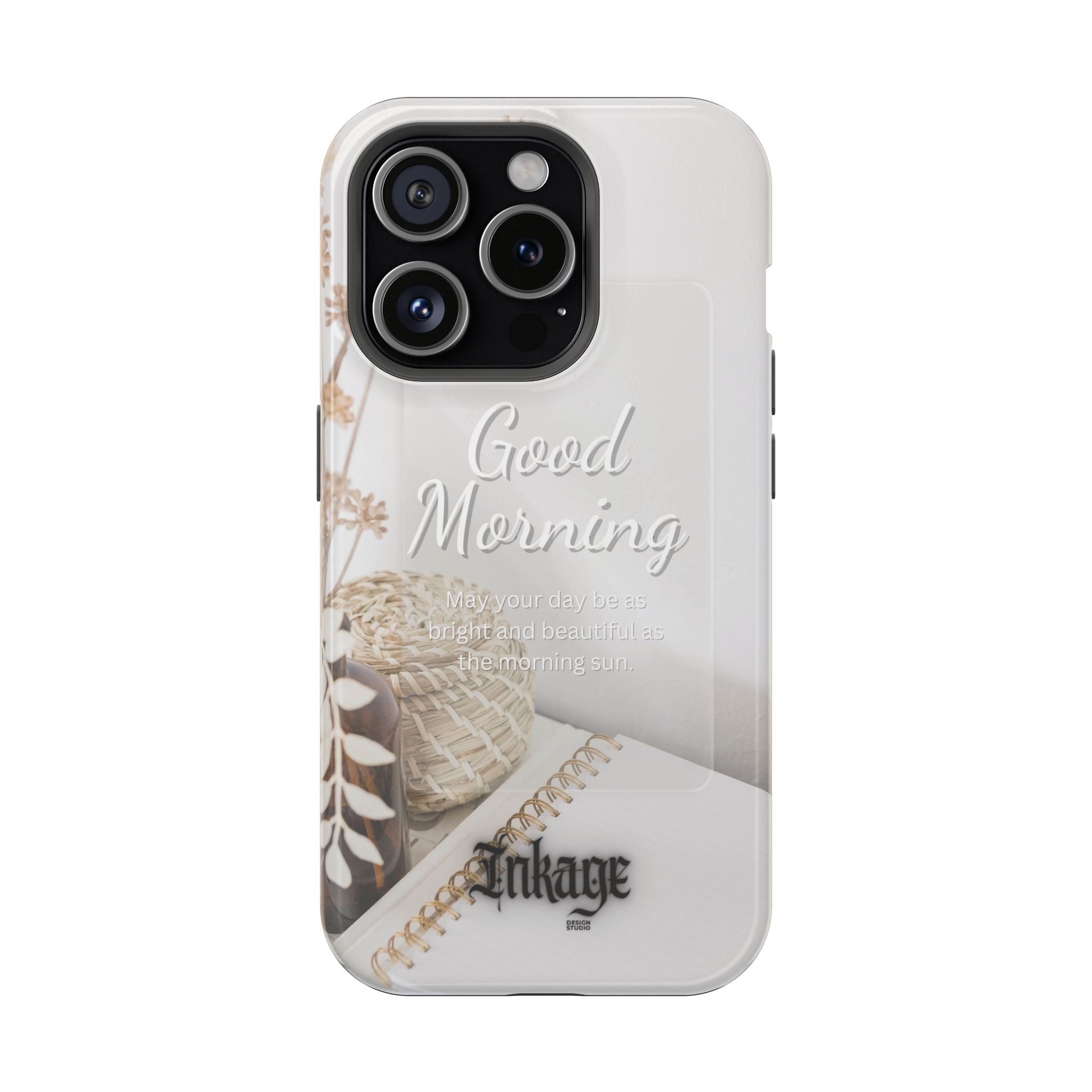 "Good Morning" Magnetic Phone Cases (Quote)