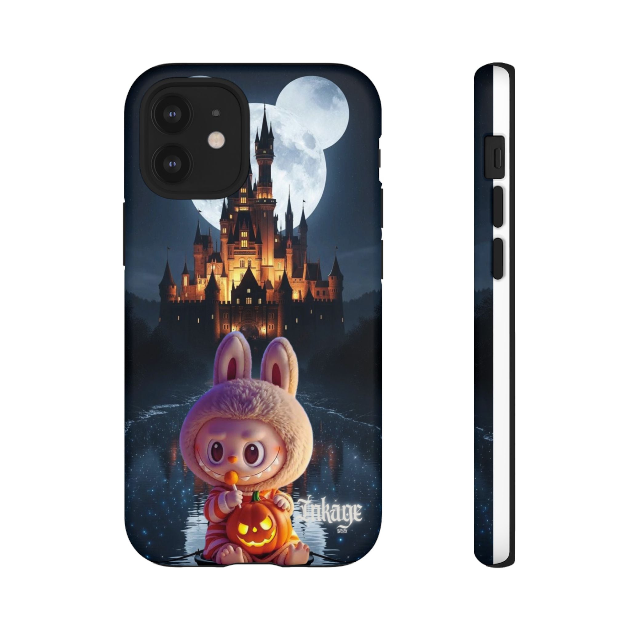 Labubu Halloween On Disney Boat Tough Phone Cases (Season, Animation)