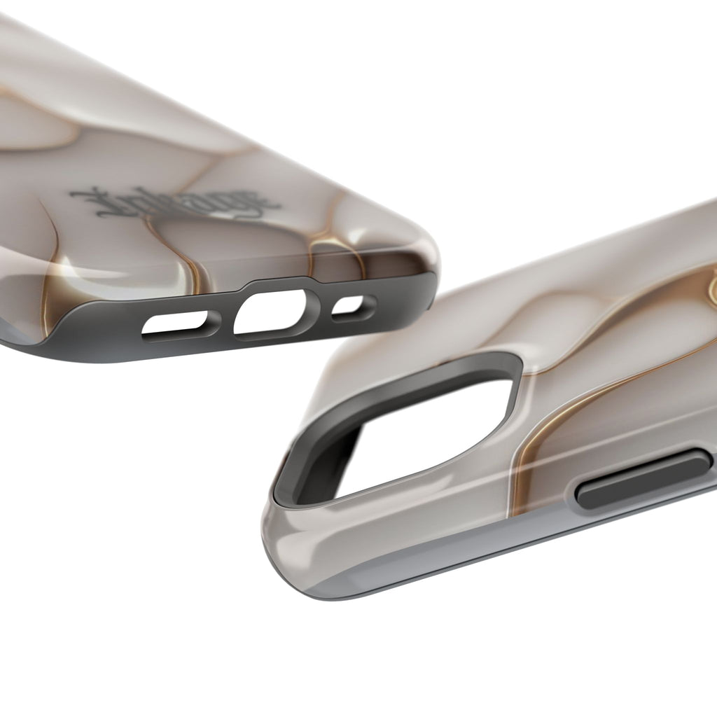 Golden Flow Magnetic Phone Cases (Minimal)