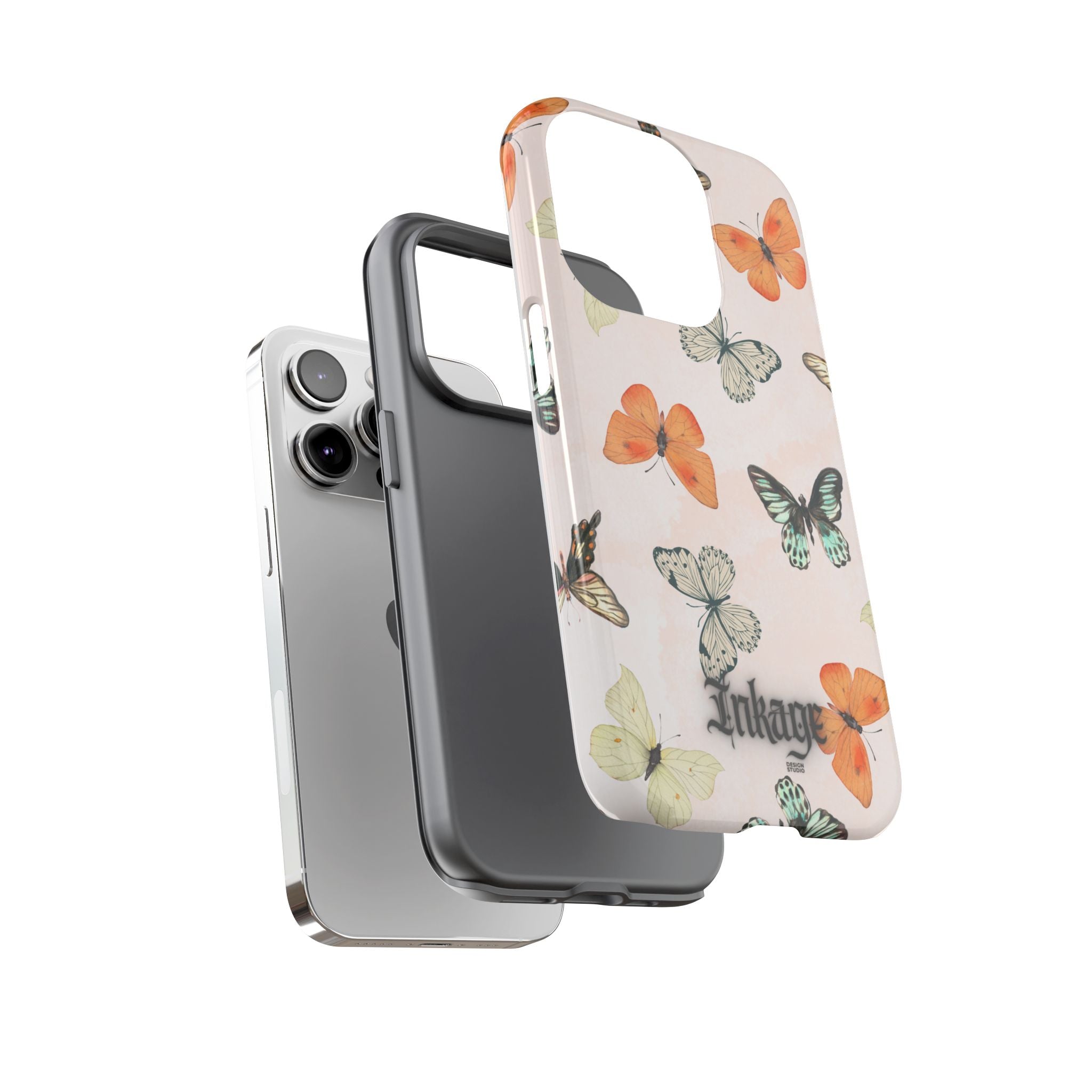 Color Butterfly Tough Phone Case