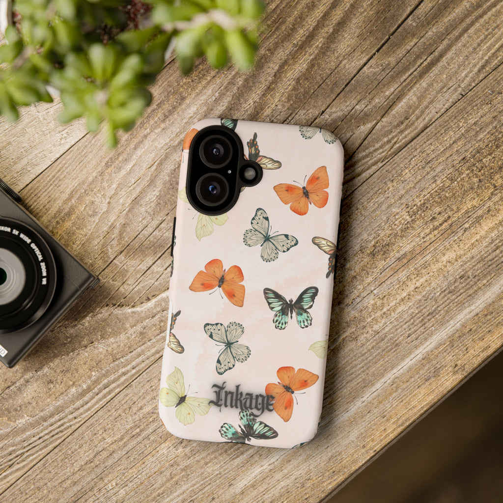 Color Butterfly Tough Phone Case (Minimal)