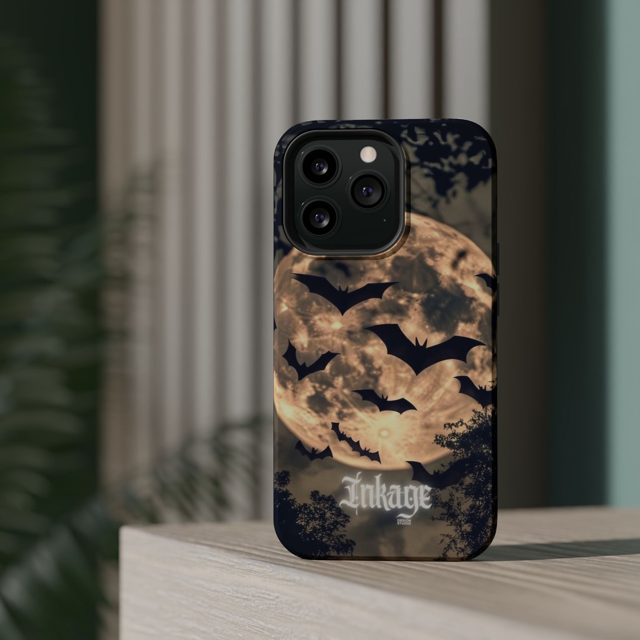 Moonlit Bat Magnetic Phone Cases (Season)