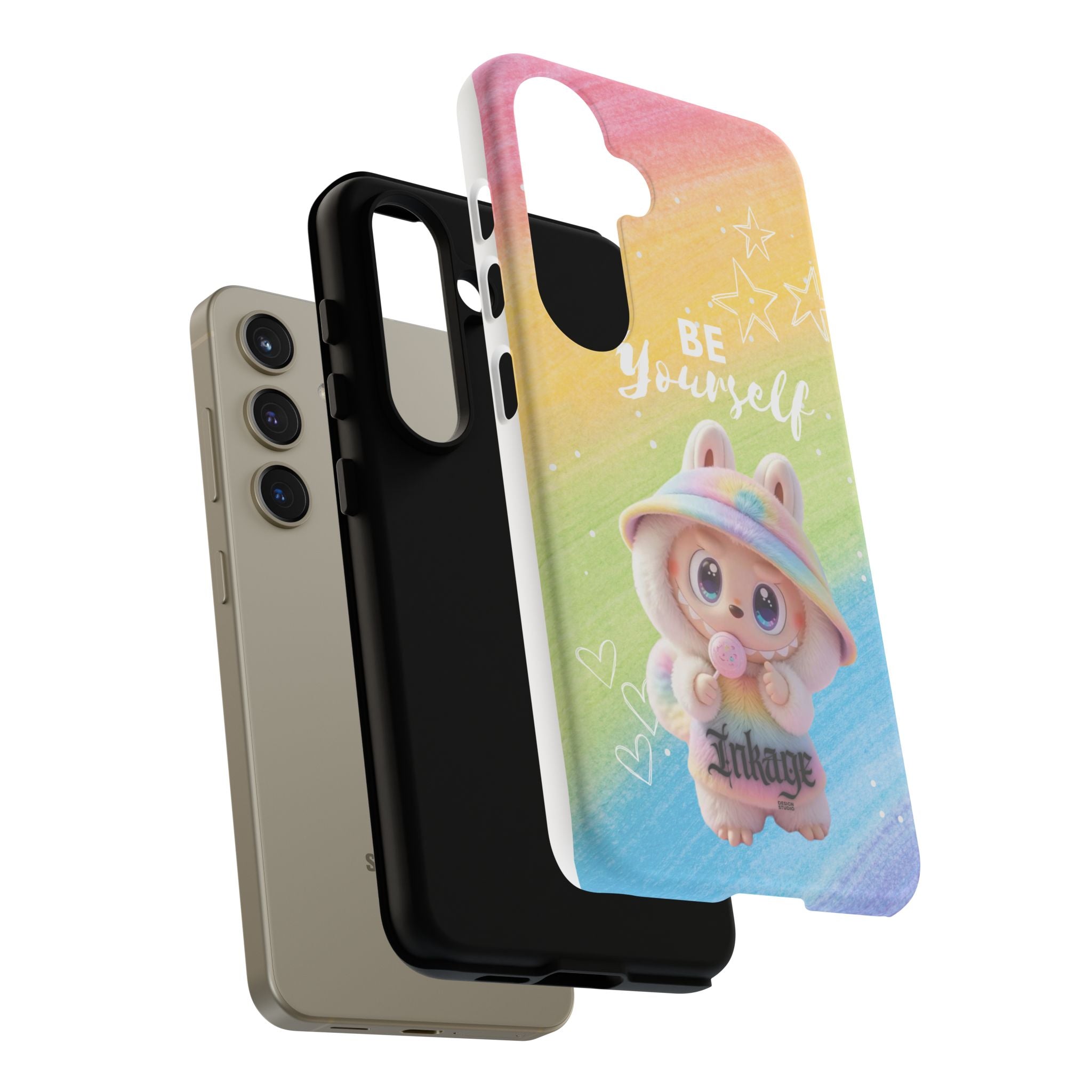 "Be Yourself" Quote Tough Phone Cases (Animation)