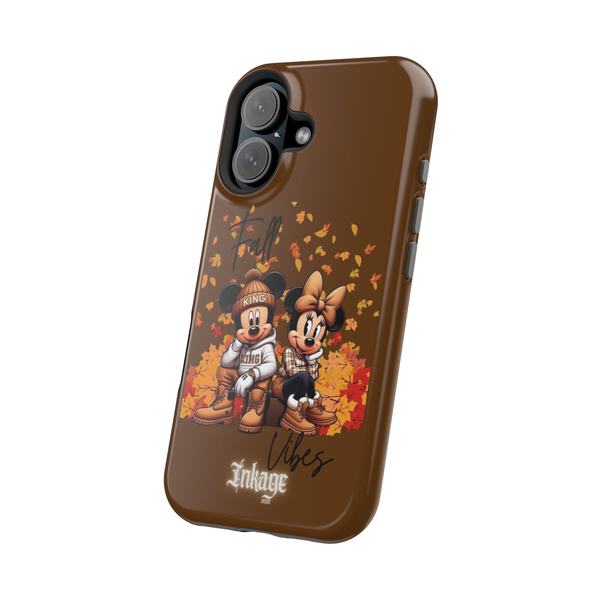 Mickey & Minnie Fall Vibes Magnetic iPhone Cases (Animation)