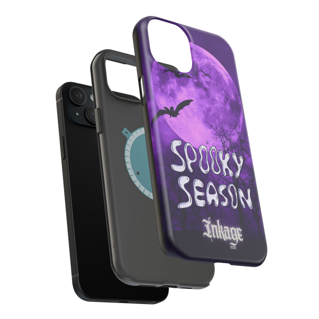 Purple Spooky Season Magnetic Phone Cases (Season)