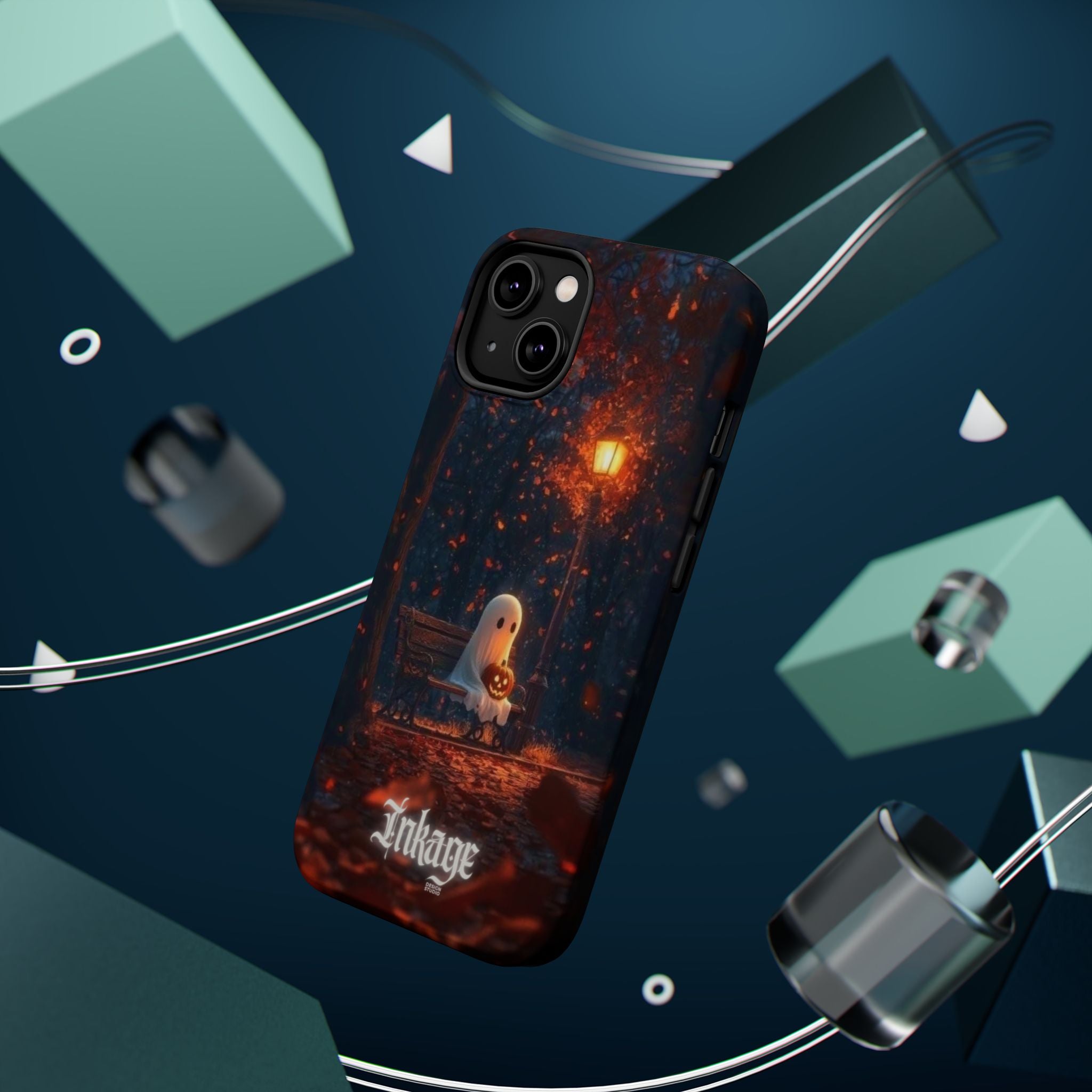 Lonely Ghost Halloween Magnetic Phone Cases (Season)