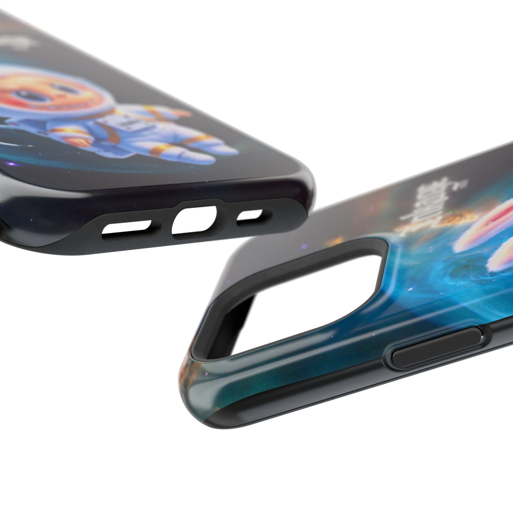 Labubu Astronaut Magnetic Phone Cases (Animation)