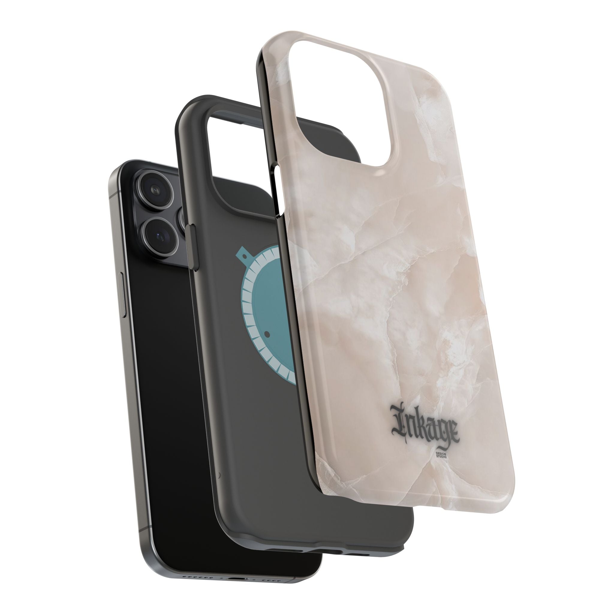 Blush Marble Magnetic Phone Cases (Minimal)