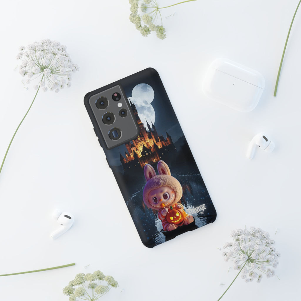 Labubu Halloween On Disney Boat Tough Phone Cases (Season, Animation)