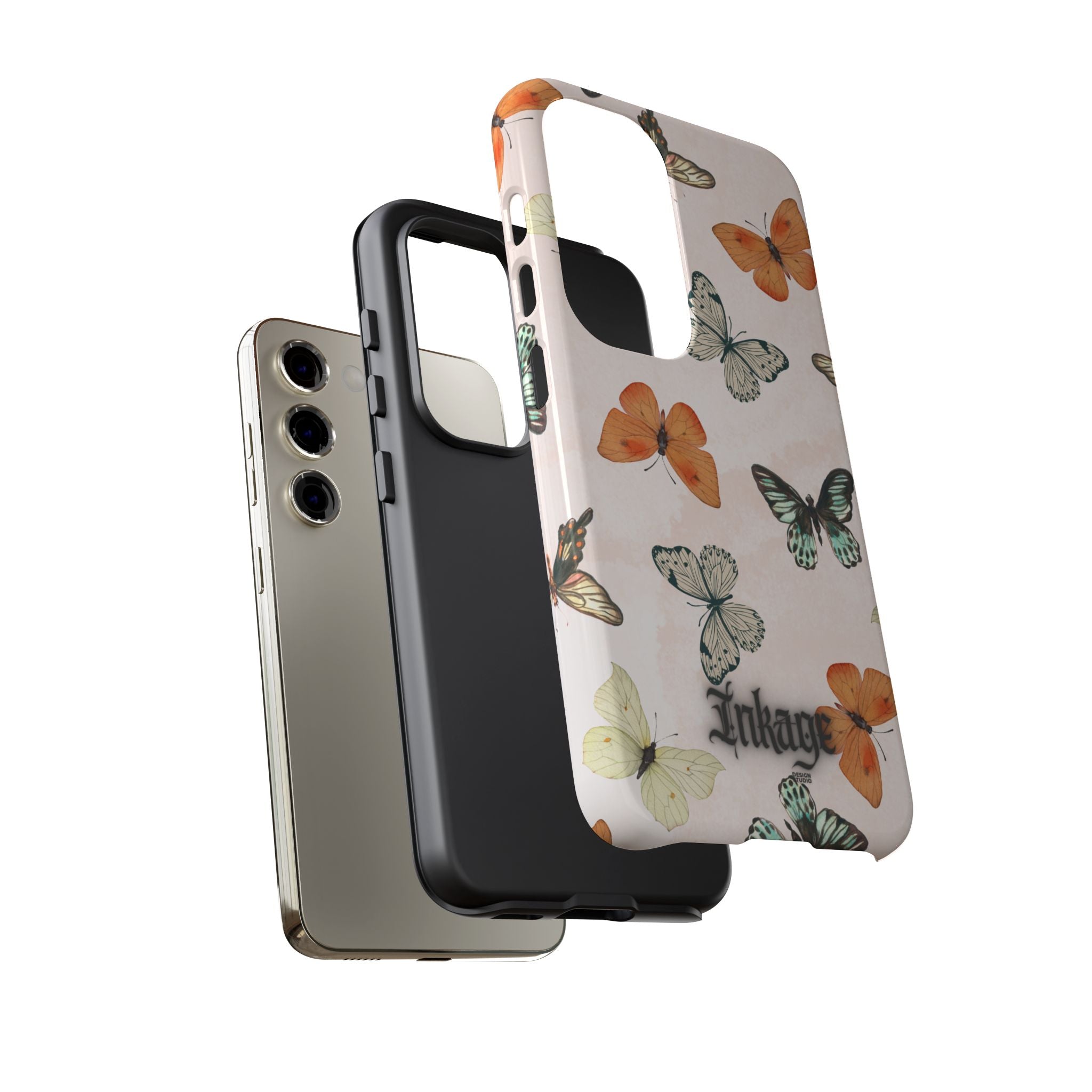 Color Butterfly Tough Phone Case