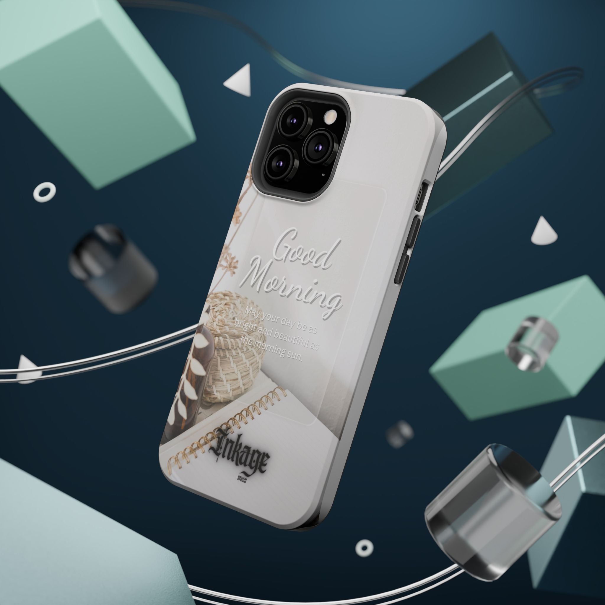 "Good Morning" Magnetic Phone Cases (Quote)