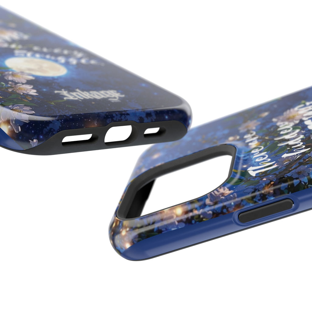 “Moonlit Blessing” Magnetic Phone Cases (Quote)