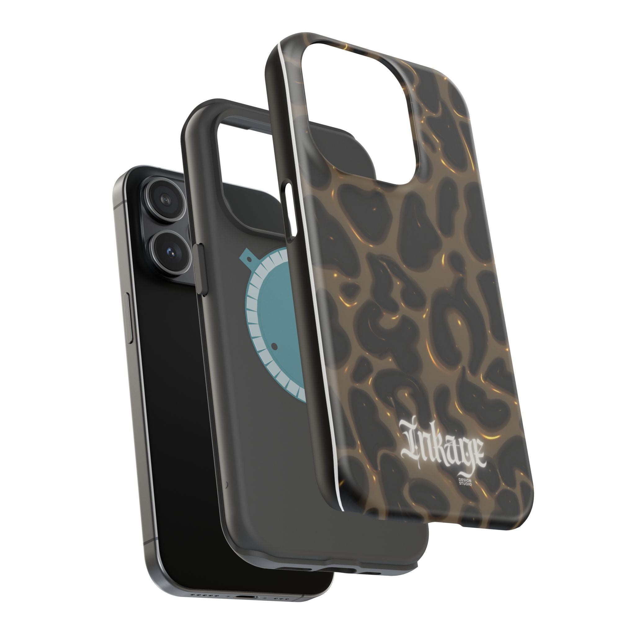 Leopard Print Magnetic Phone Cases (Minimal)
