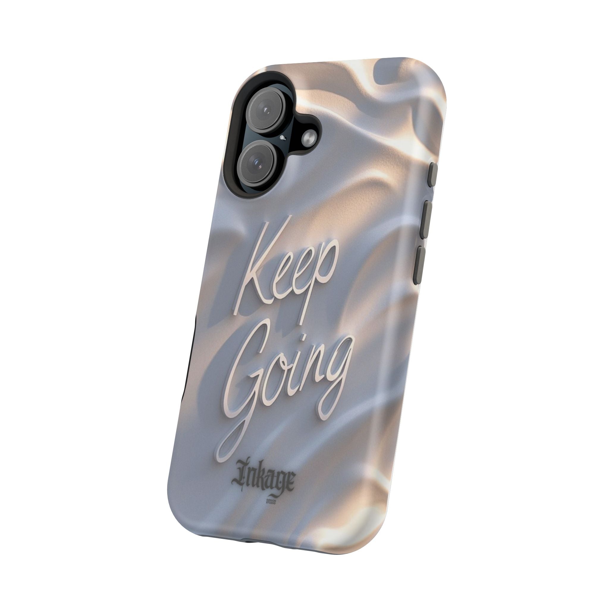 "Keep Going" Magnetic Phone Cases (Quote)